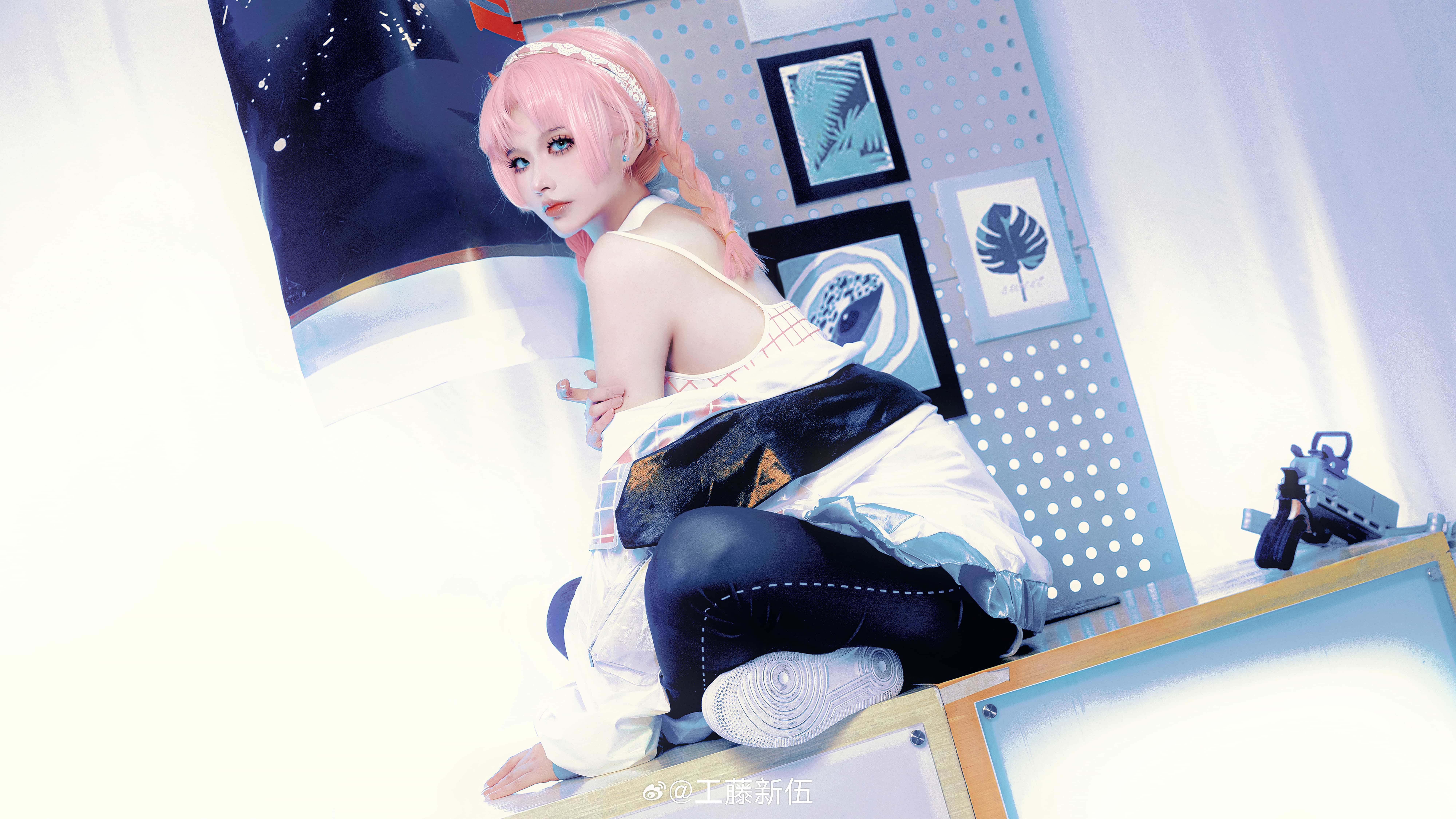 图片[2]-二次元COS分享[COSplay]明日方舟 蓝毒·浅滩律动-二次元COS分享次元吧