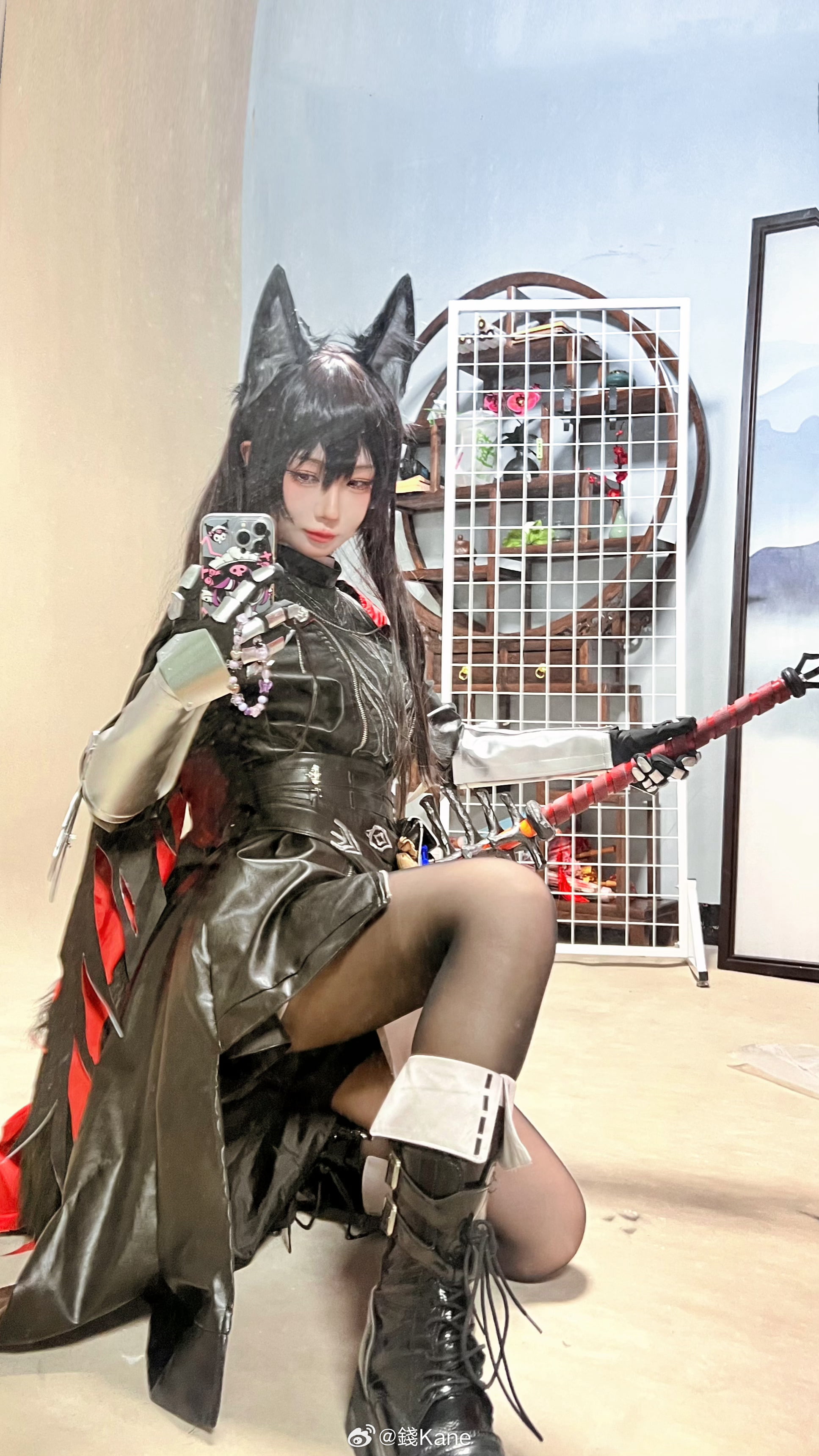 图片[1]-二次元COS分享[COSplay]明日方舟 缄默德克萨斯·破翼者-二次元COS分享次元吧