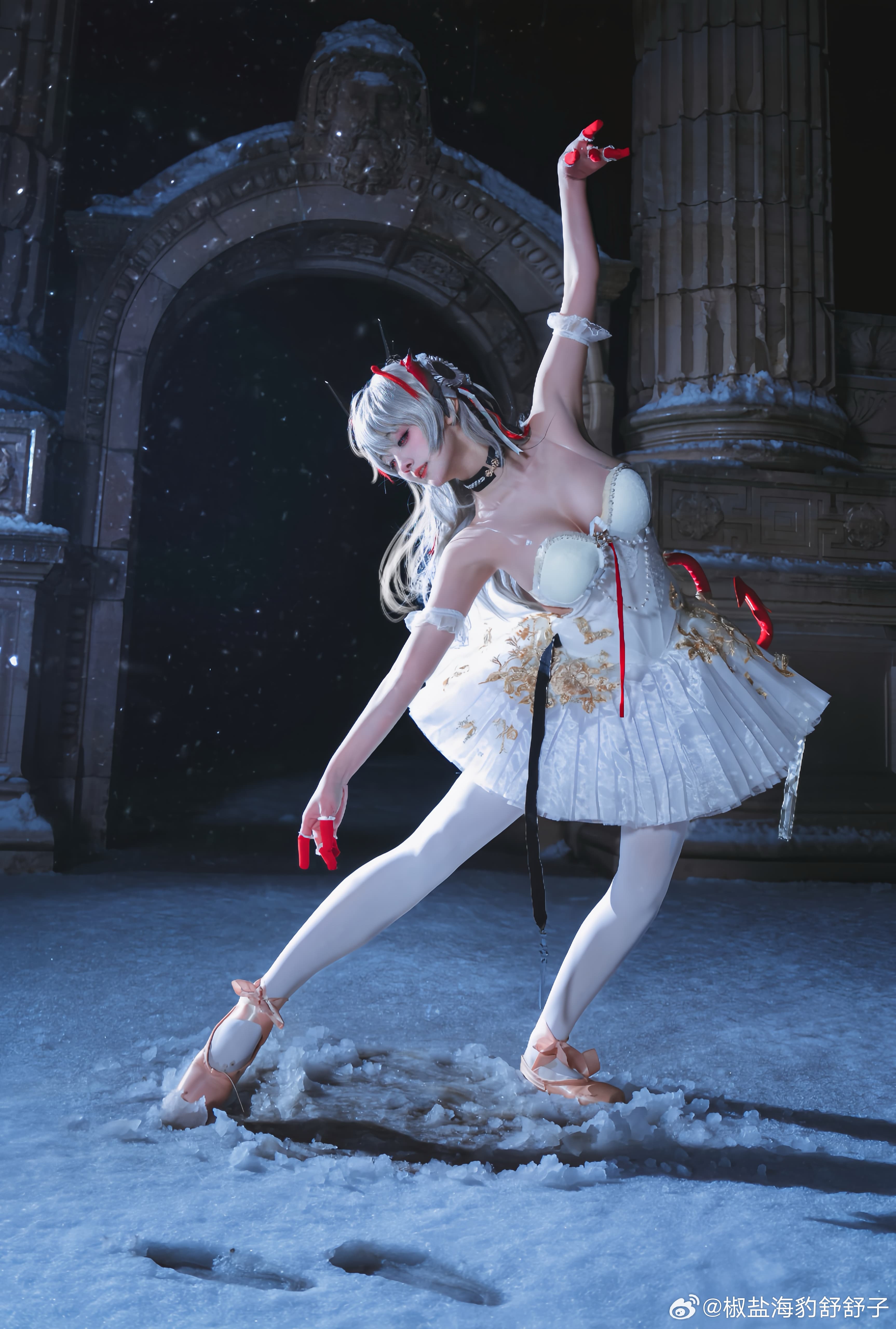 图片[4]-二次元COS分享[COSplay]明日方舟 萨卡兹佣兵，W，邀您共舞，博士-二次元COS分享次元吧