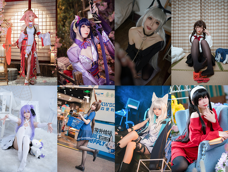 樱岛嗷一 套图合集-二次元COS分享次元吧