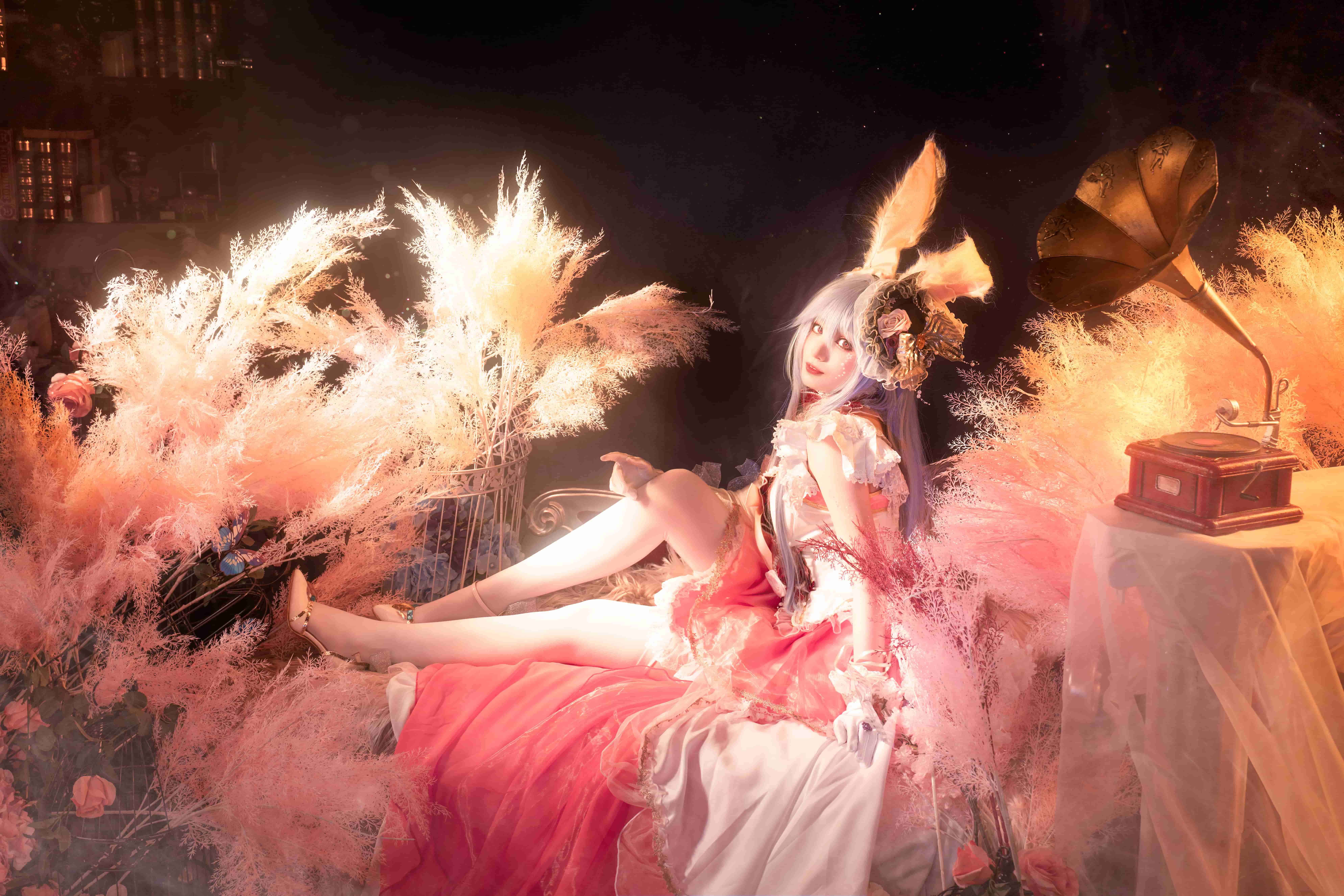 图片[1]-二次元COS分享[COSplay]东方project 铃仙 🎶那就来唱歌吧🎶