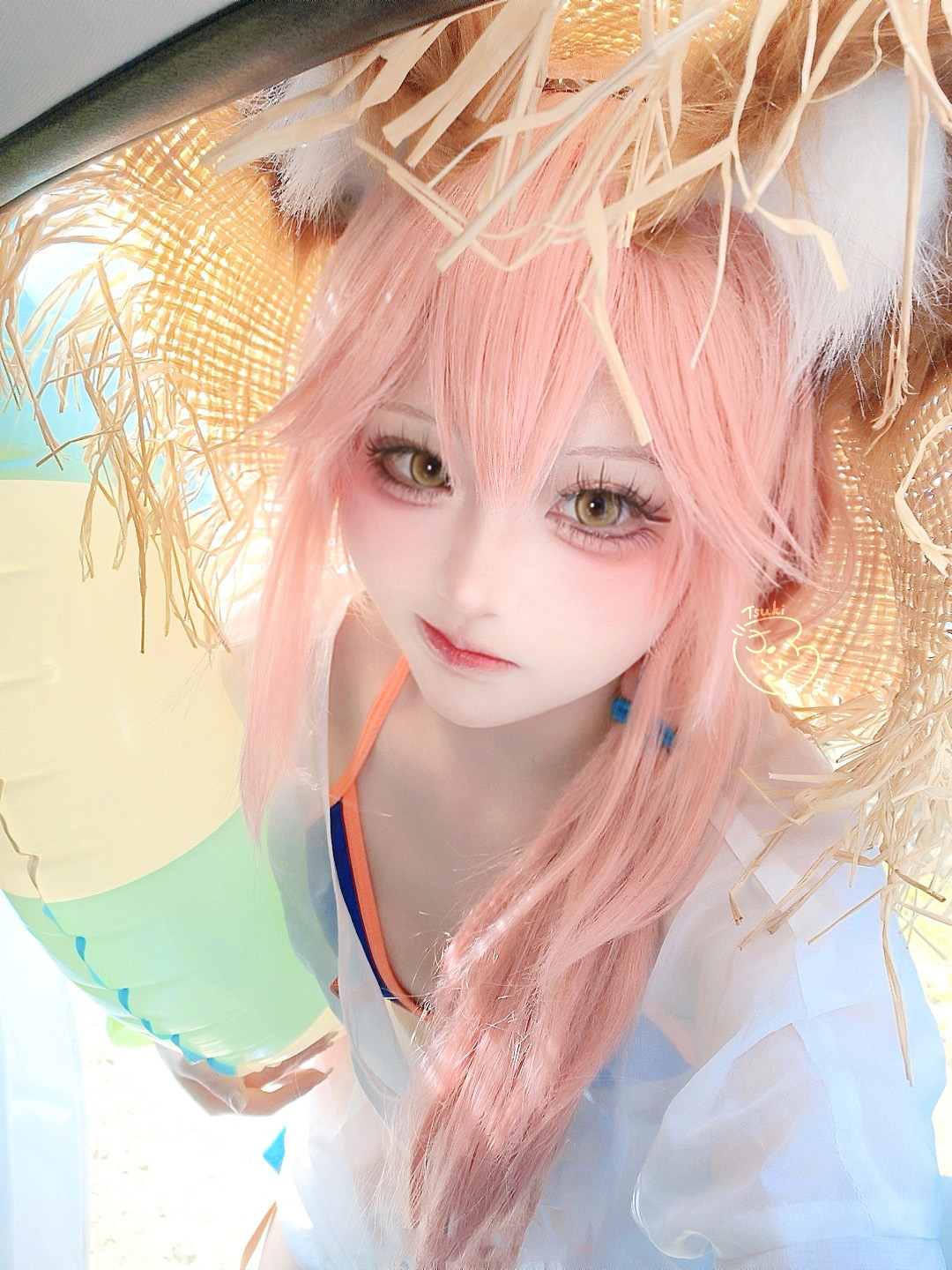 图片[2]-二次元COS分享[COSplay]玉藻前 泳装-二次元COS分享次元吧