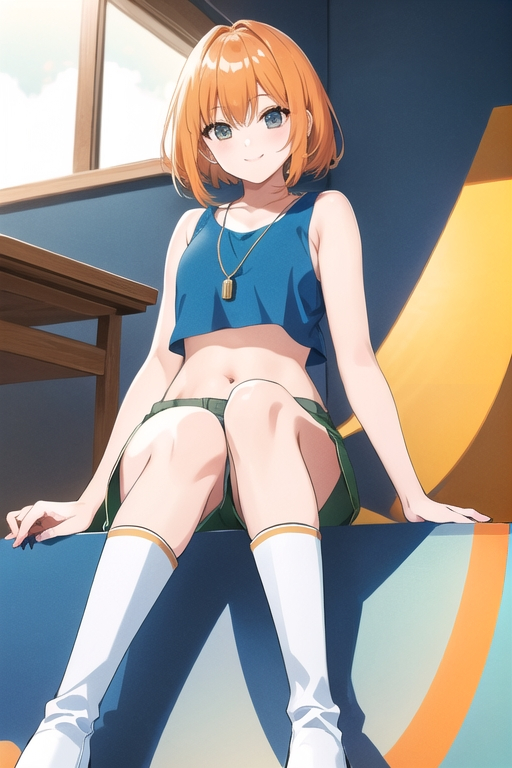 图片[1]-二次元COS分享橙色短髪の魔法使