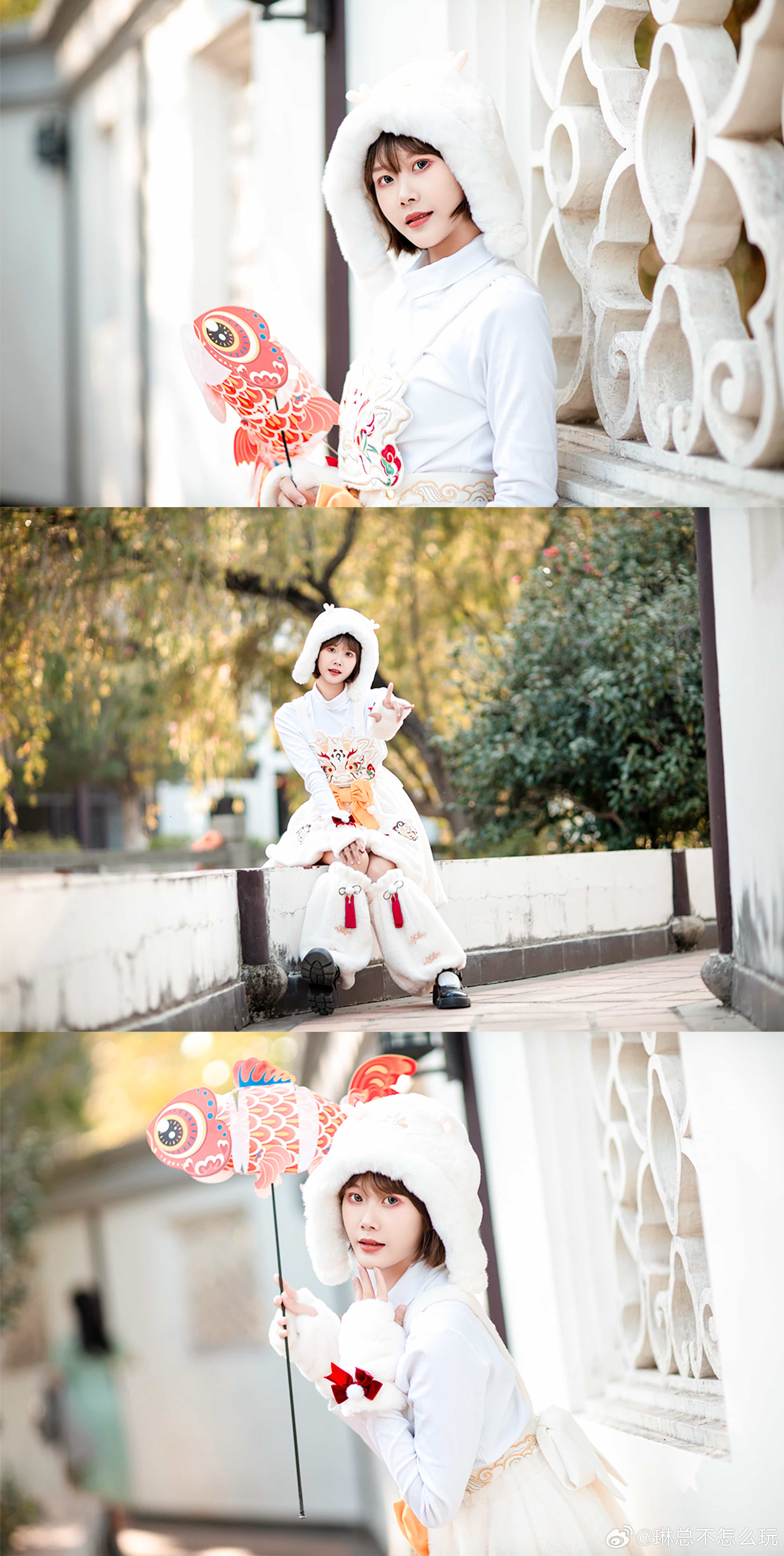 图片[4]-二次元COS分享[写真]新年快乐！~看到这个小龙女，龙年行大运-二次元COS分享次元吧