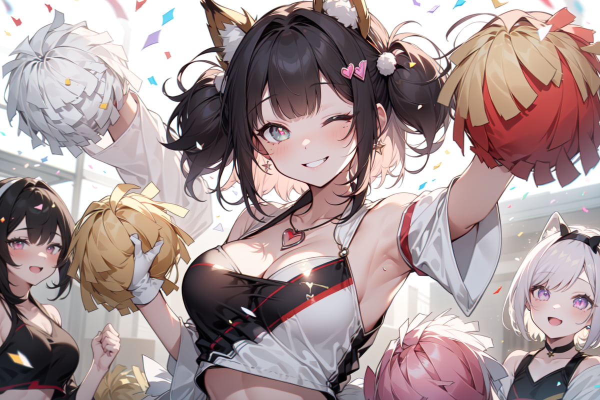 图片[6]-二次元COS分享兽耳 拉拉队员