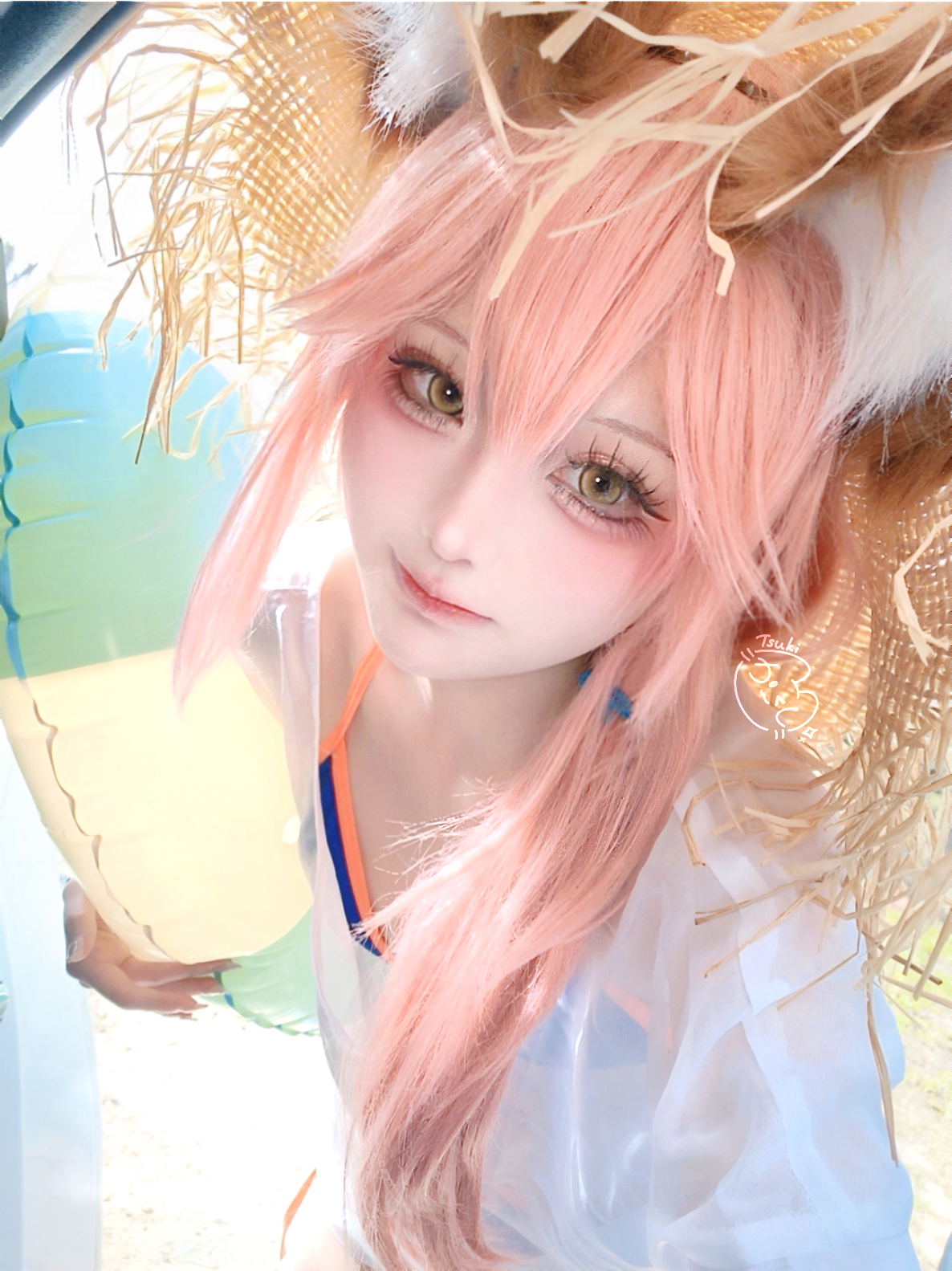 图片[3]-二次元COS分享[COSplay]玉藻前 泳装-二次元COS分享次元吧