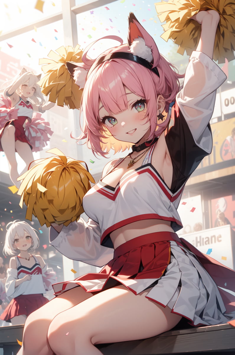 图片[3]-二次元COS分享兽耳 拉拉队员