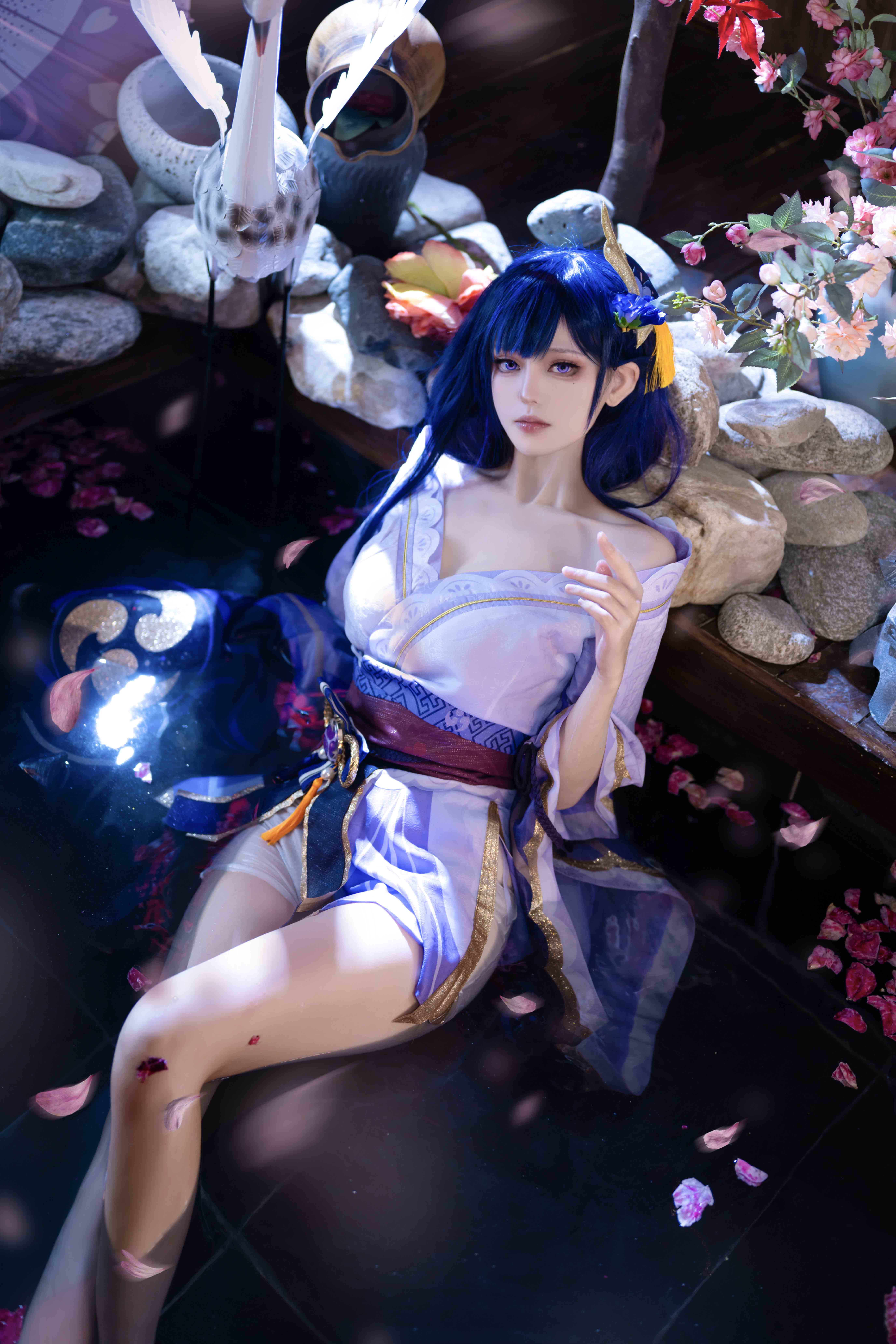 图片[2]-二次元COS分享[COSplay]浮世景色百千年依旧，人之在世却如白露与泡影。虚无。-二次元COS分享次元吧