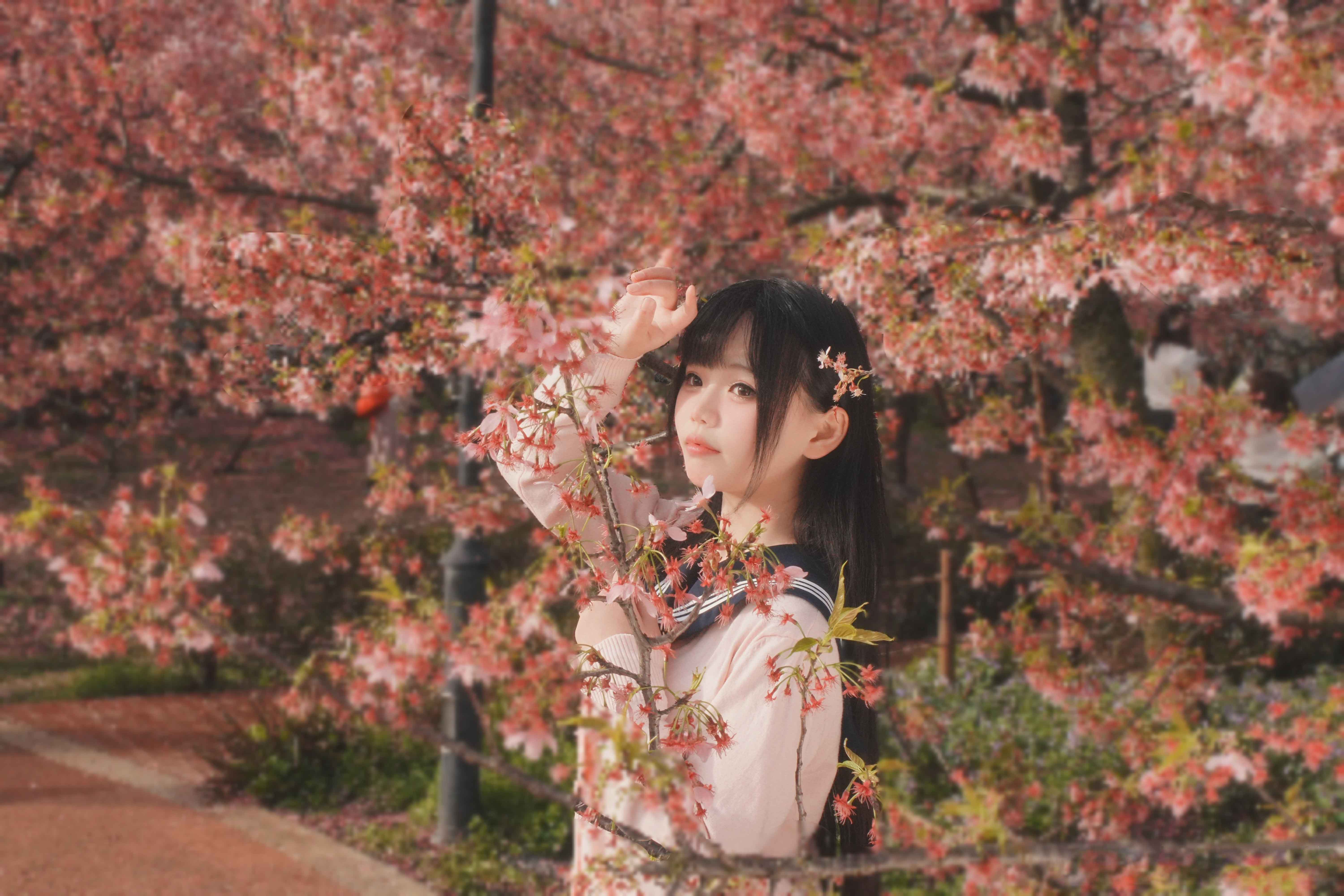 图片[2]-二次元COS分享[JK]风轻轻～我听见你声音🌸-二次元COS分享次元吧