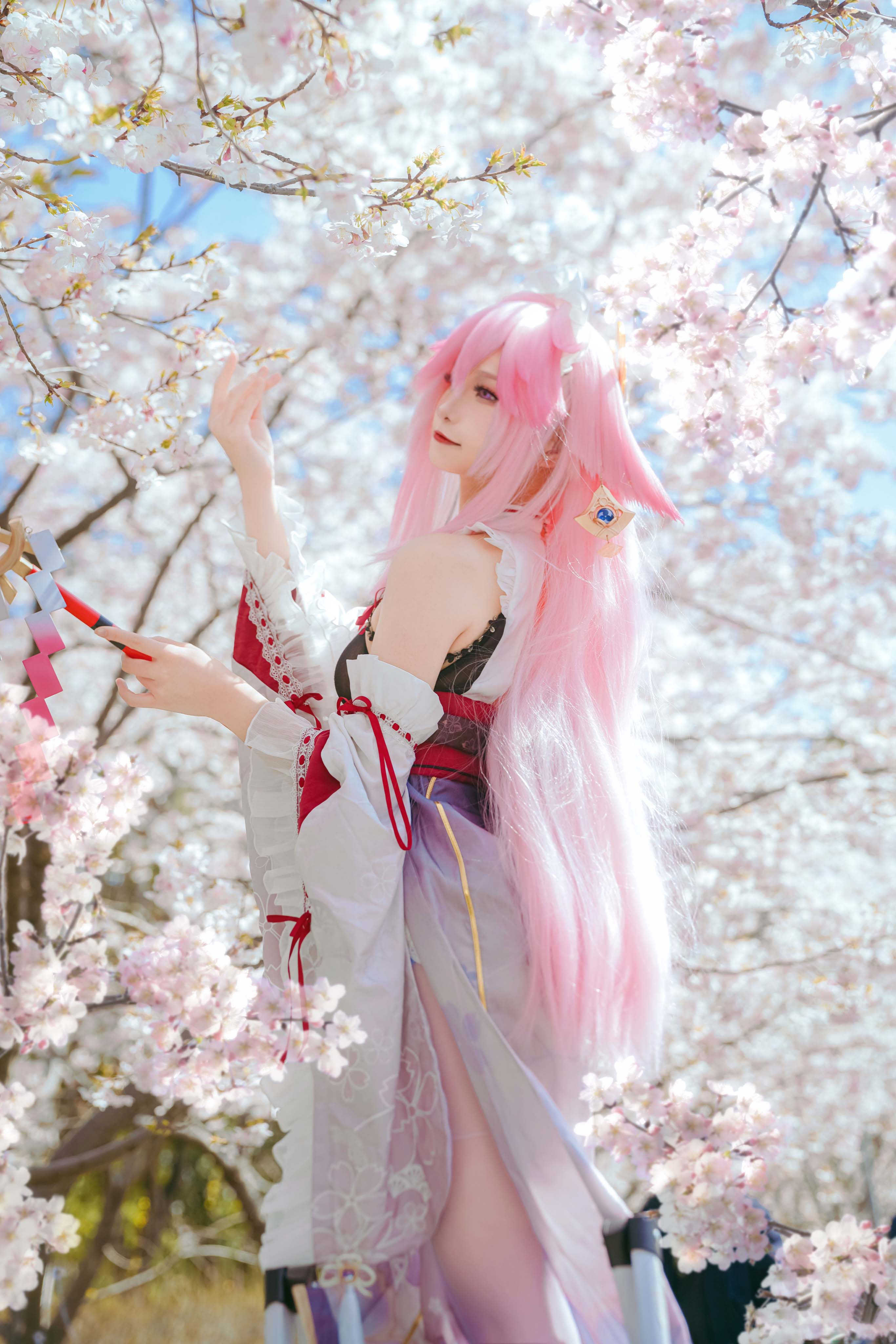 图片[11]-二次元COS分享[COSplay]原神 八重神子 樱花季-二次元COS分享次元吧