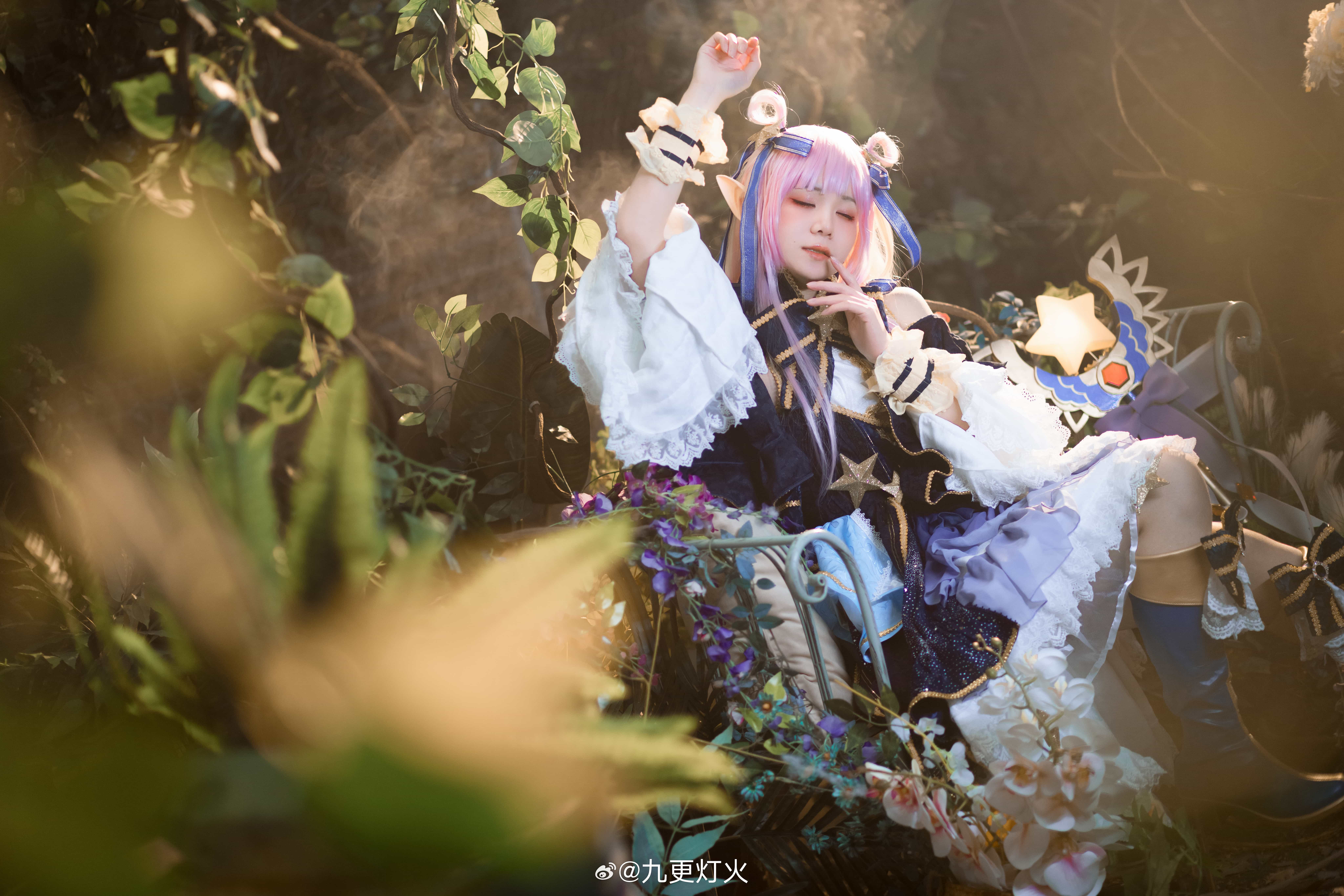 图片[2]-二次元COS分享[COSplay]每天三刀甜心刀，吃饱喝足睡饱饱-二次元COS分享次元吧