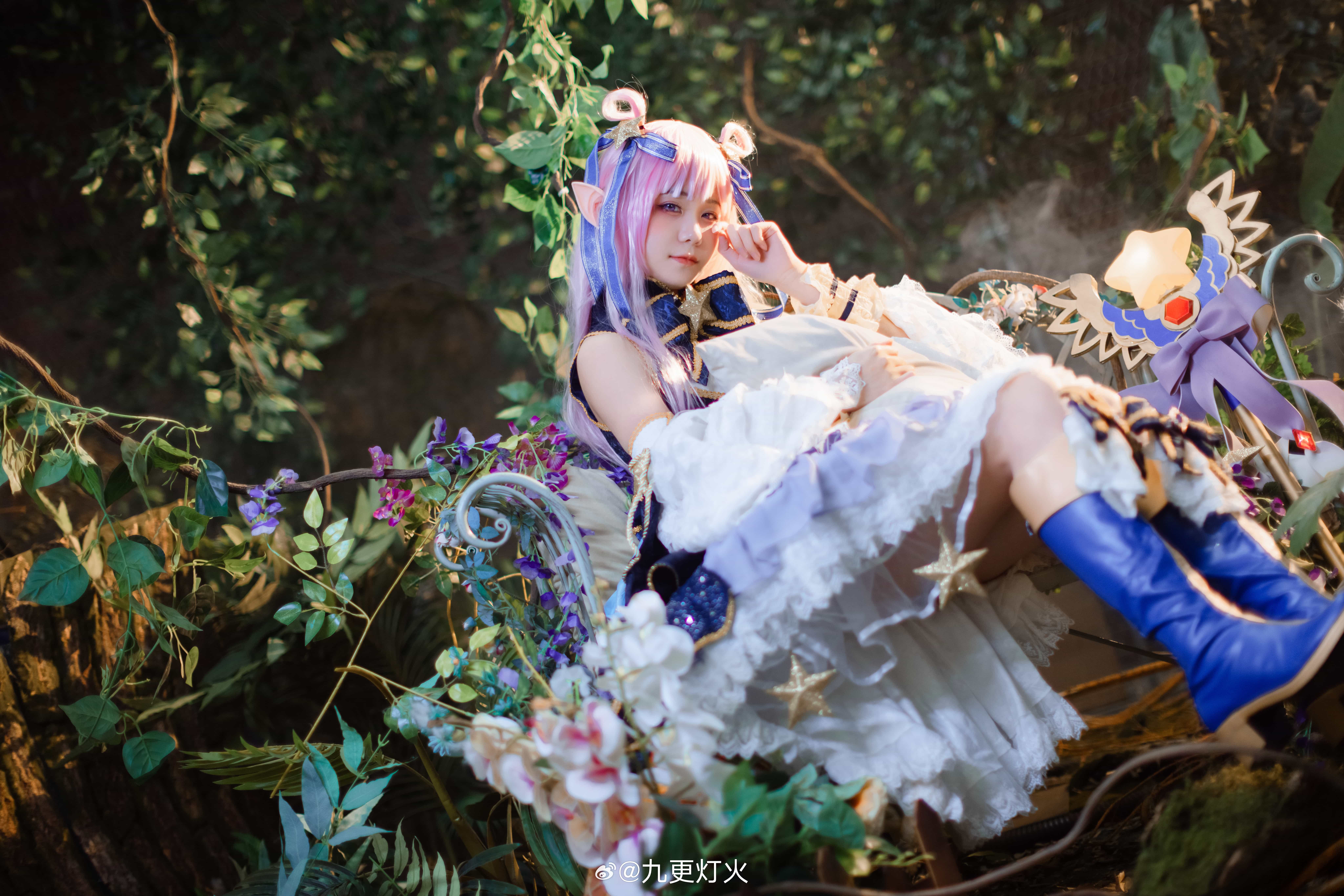 [COSplay]每天三刀甜心刀，吃饱喝足睡饱饱-二次元COS分享次元吧