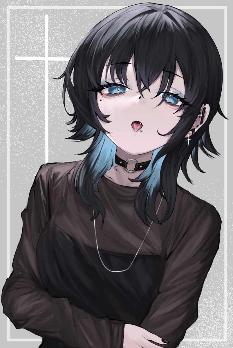 图片[13]-二次元COS分享淘气可爱♡ – 吐舌头插画-二次元COS分享次元吧