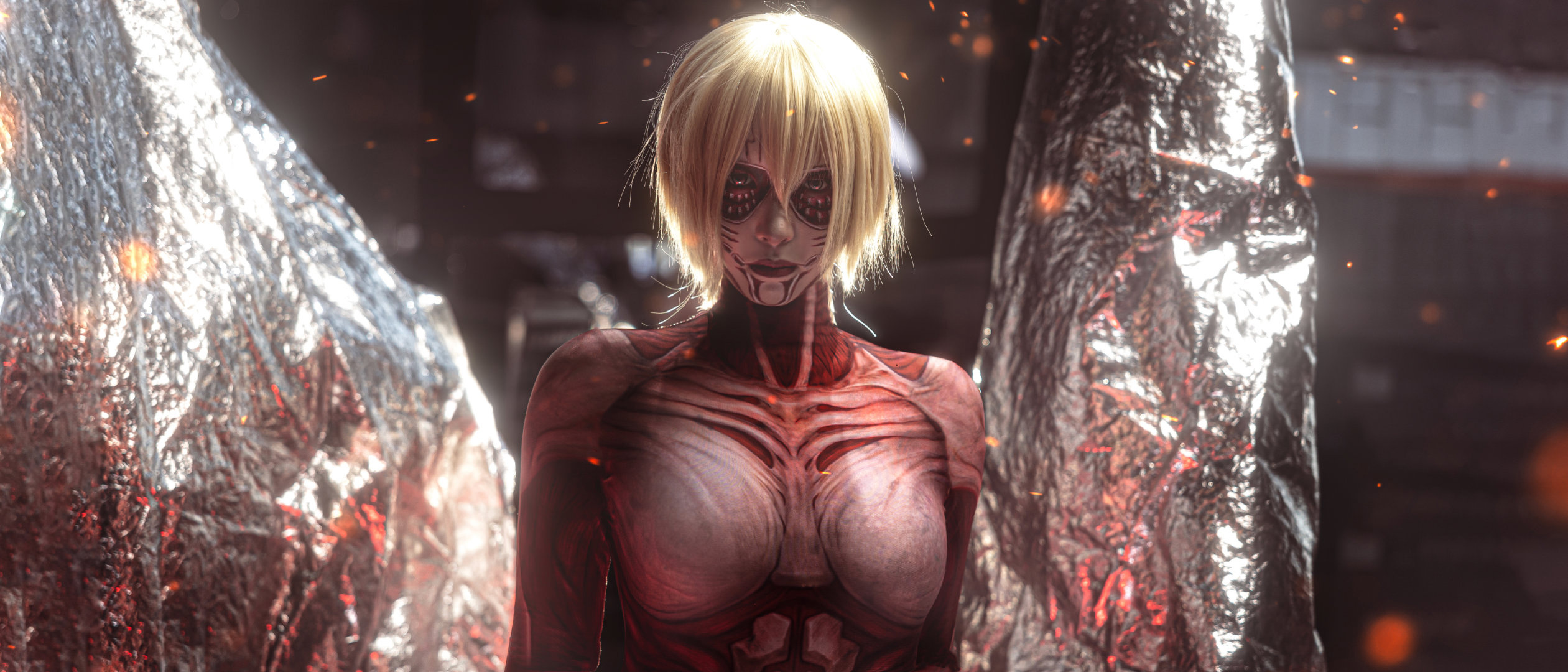 [COSplay]进击的巨人  女型の巨人-二次元COS分享次元吧