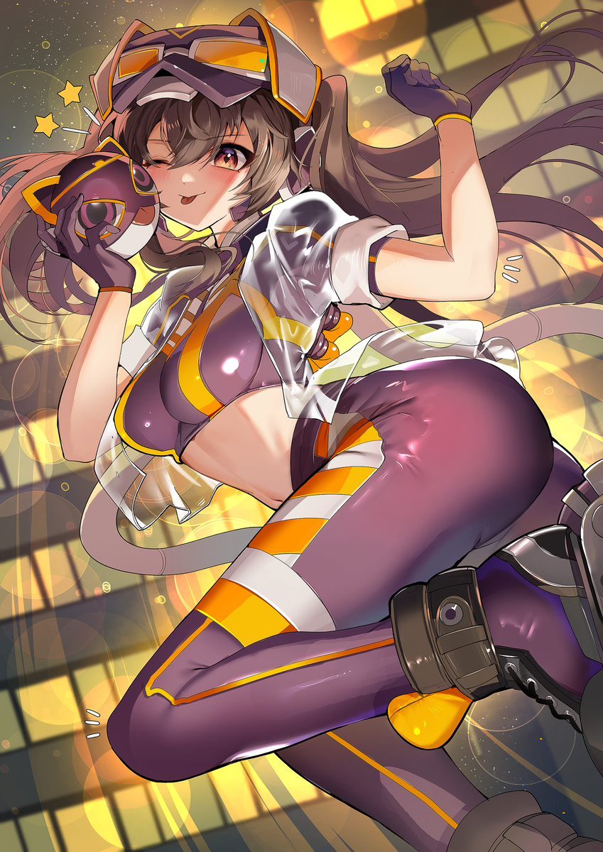 图片[7]-二次元COS分享淘气可爱♡ – 吐舌头插画-二次元COS分享次元吧