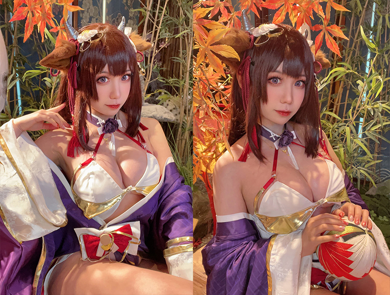 [COSplay]碧蓝航线 樫野-二次元COS分享次元吧