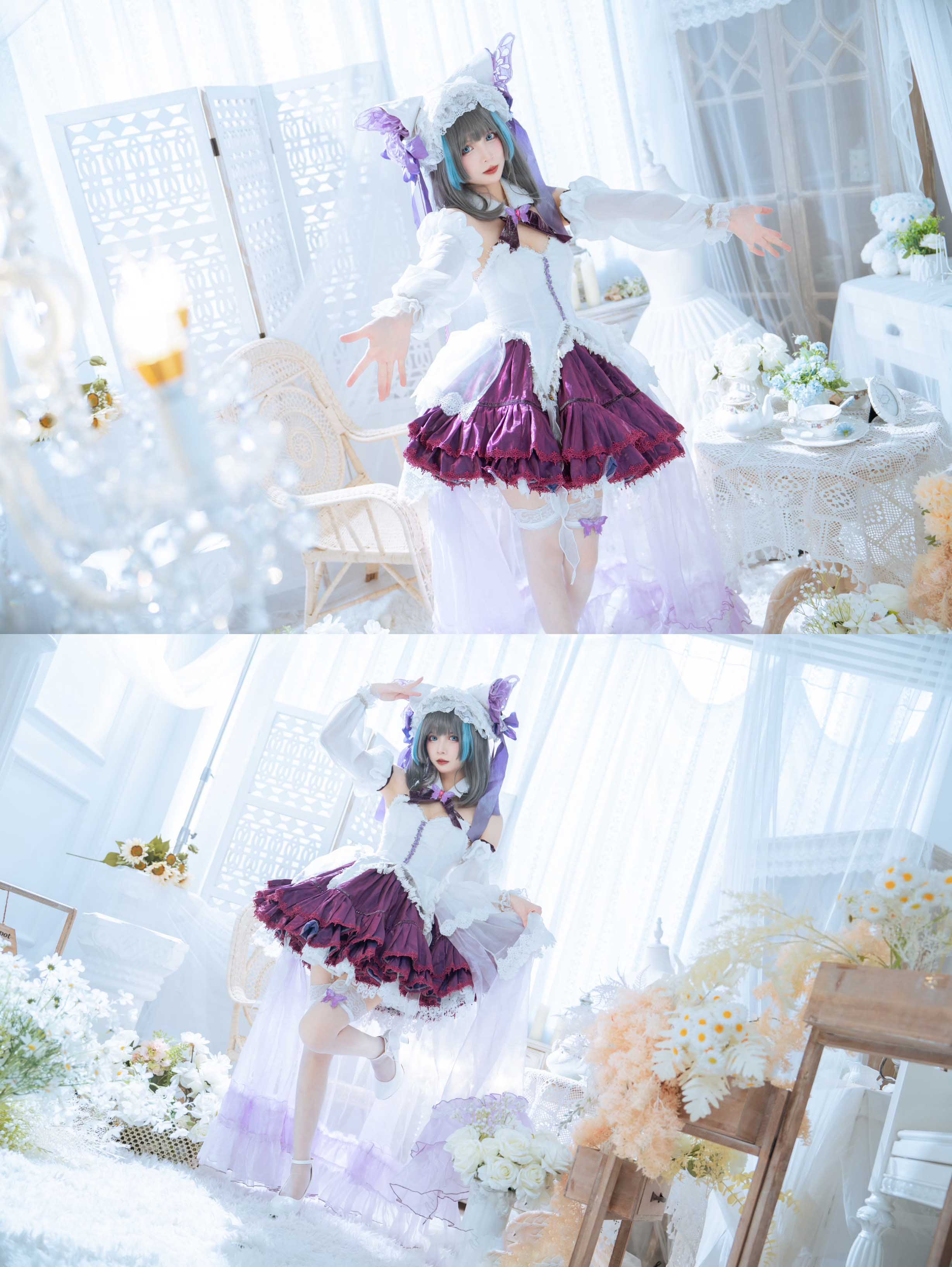 图片[15]-二次元COS分享[COSplay]亲爱的～柴郡穿紫色裙子也很好看吧-二次元COS分享次元吧