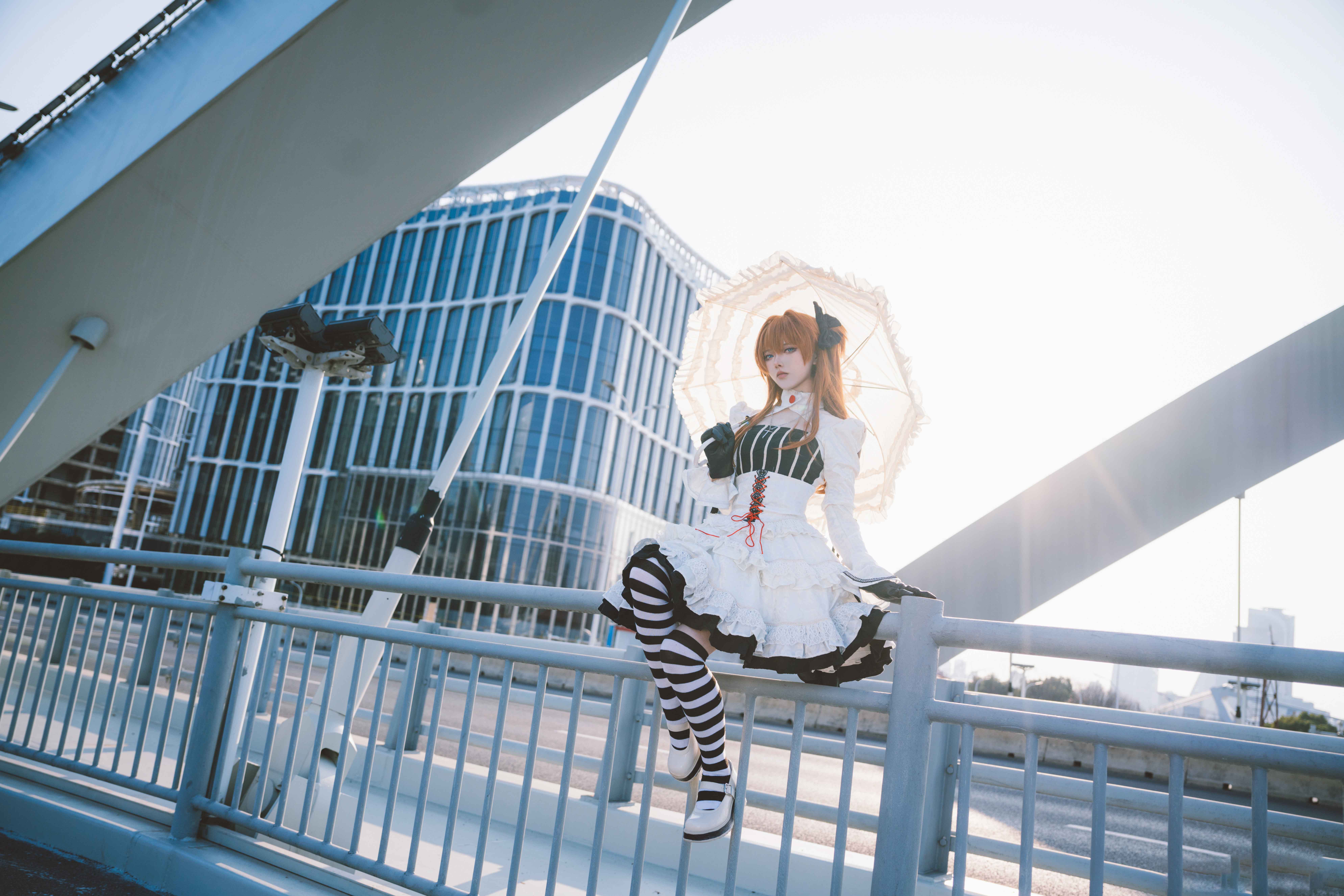 [COSplay]新世纪福音战士 ​​​艳阳下的香香-二次元COS分享次元吧