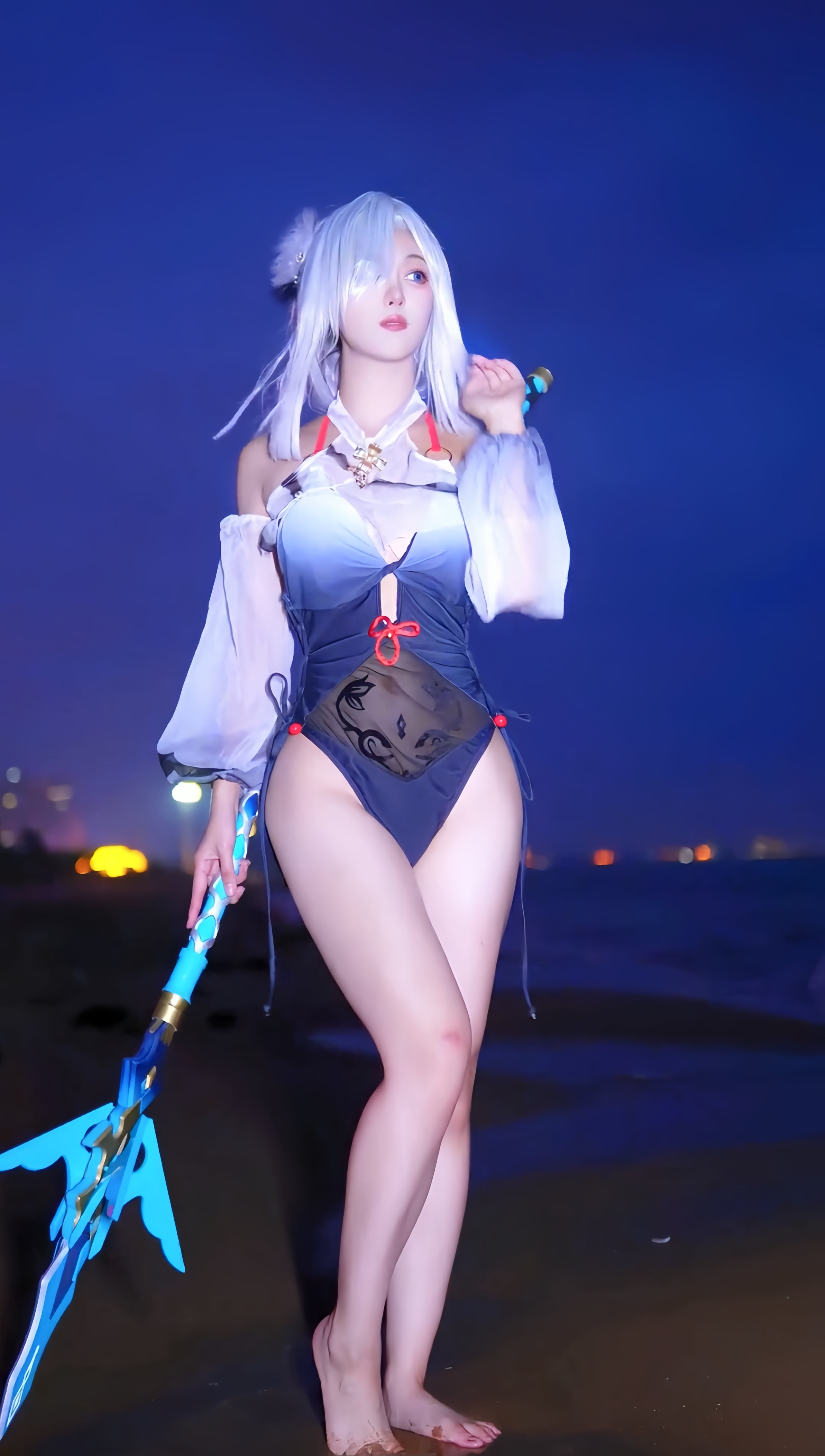 图片[2]-二次元COS分享[COSplay]喜欢穿泳衣的申鹤小姨吗-二次元COS分享次元吧