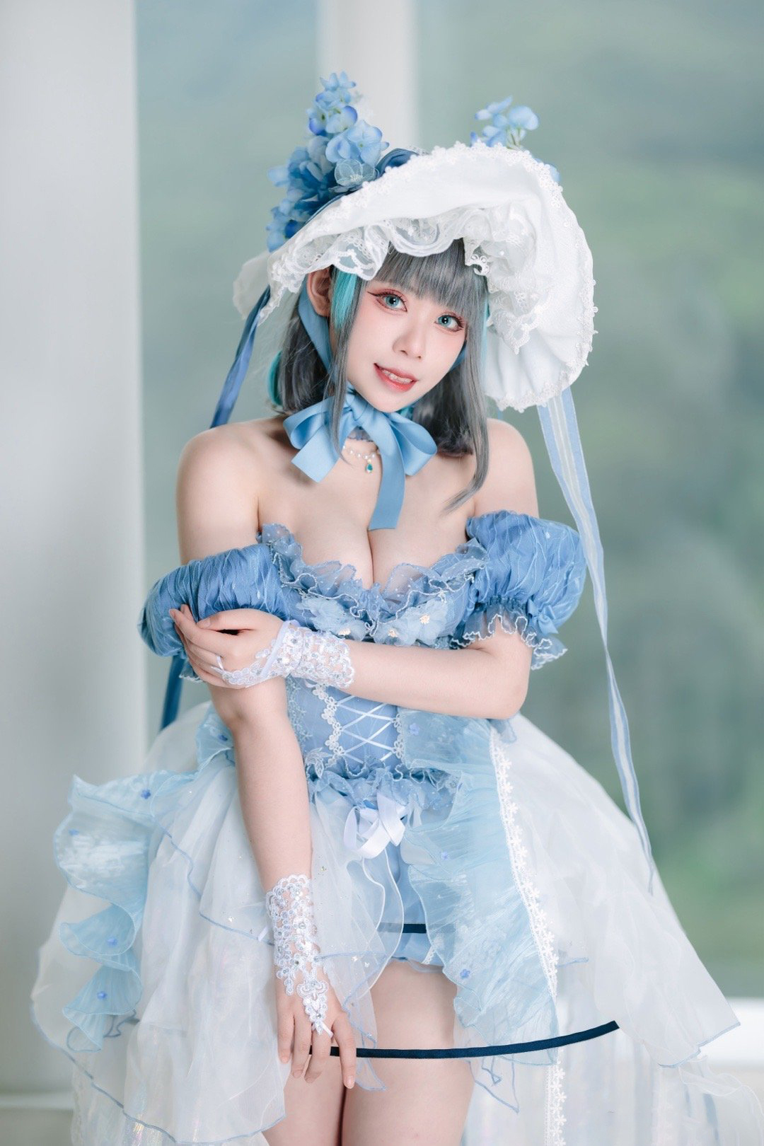 图片[2]-二次元COS分享[COSplay]碧蓝航线  柴郡-冰雪公主-二次元COS分享次元吧