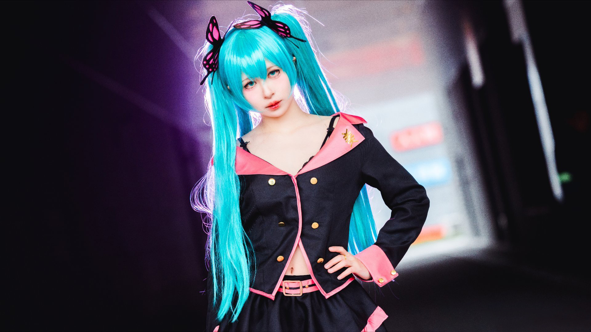 [COSplay]初音未来 甜蜜的魔鬼-二次元COS分享次元吧