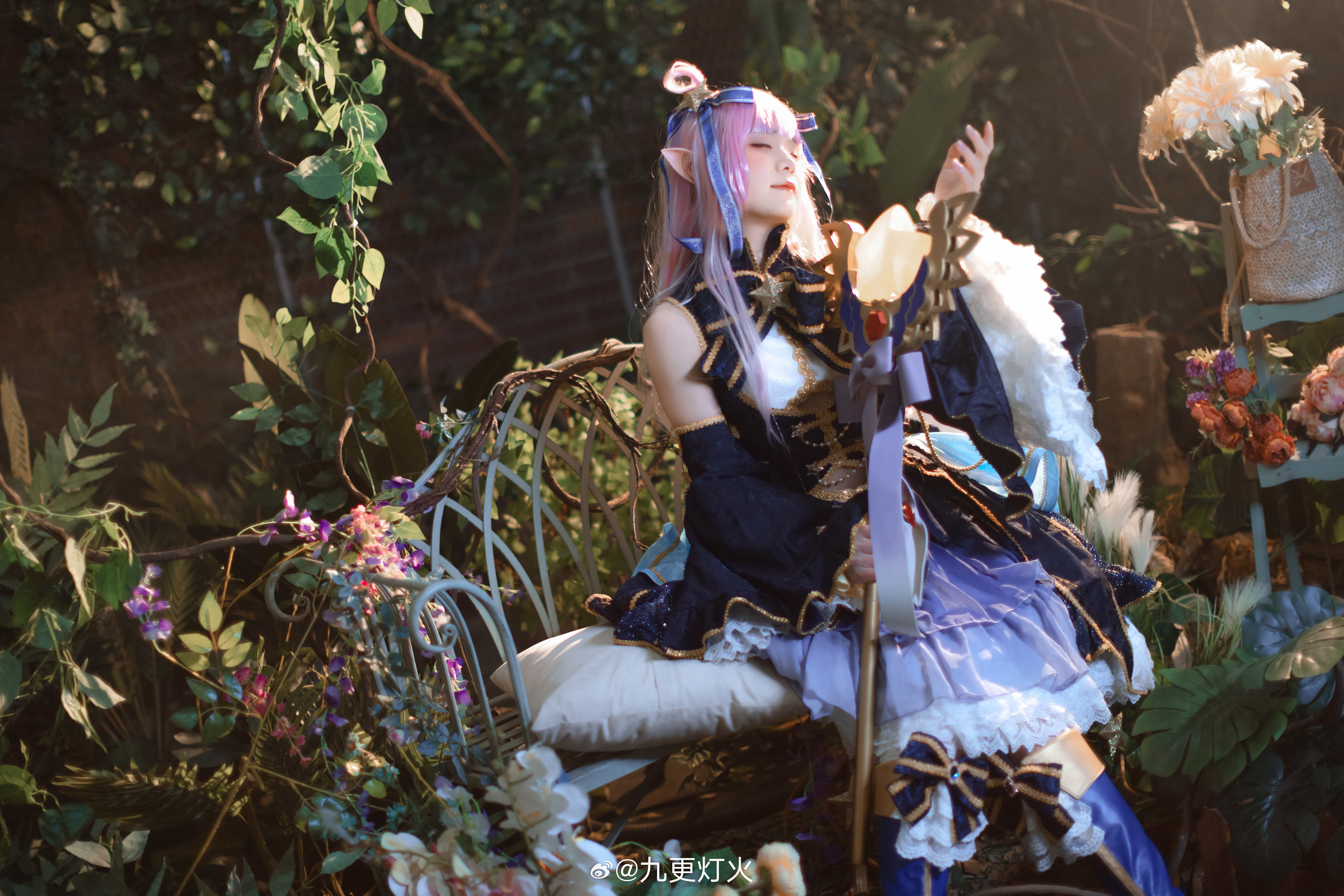 图片[1]-二次元COS分享[COSplay]每天三刀甜心刀，吃饱喝足睡饱饱-二次元COS分享次元吧