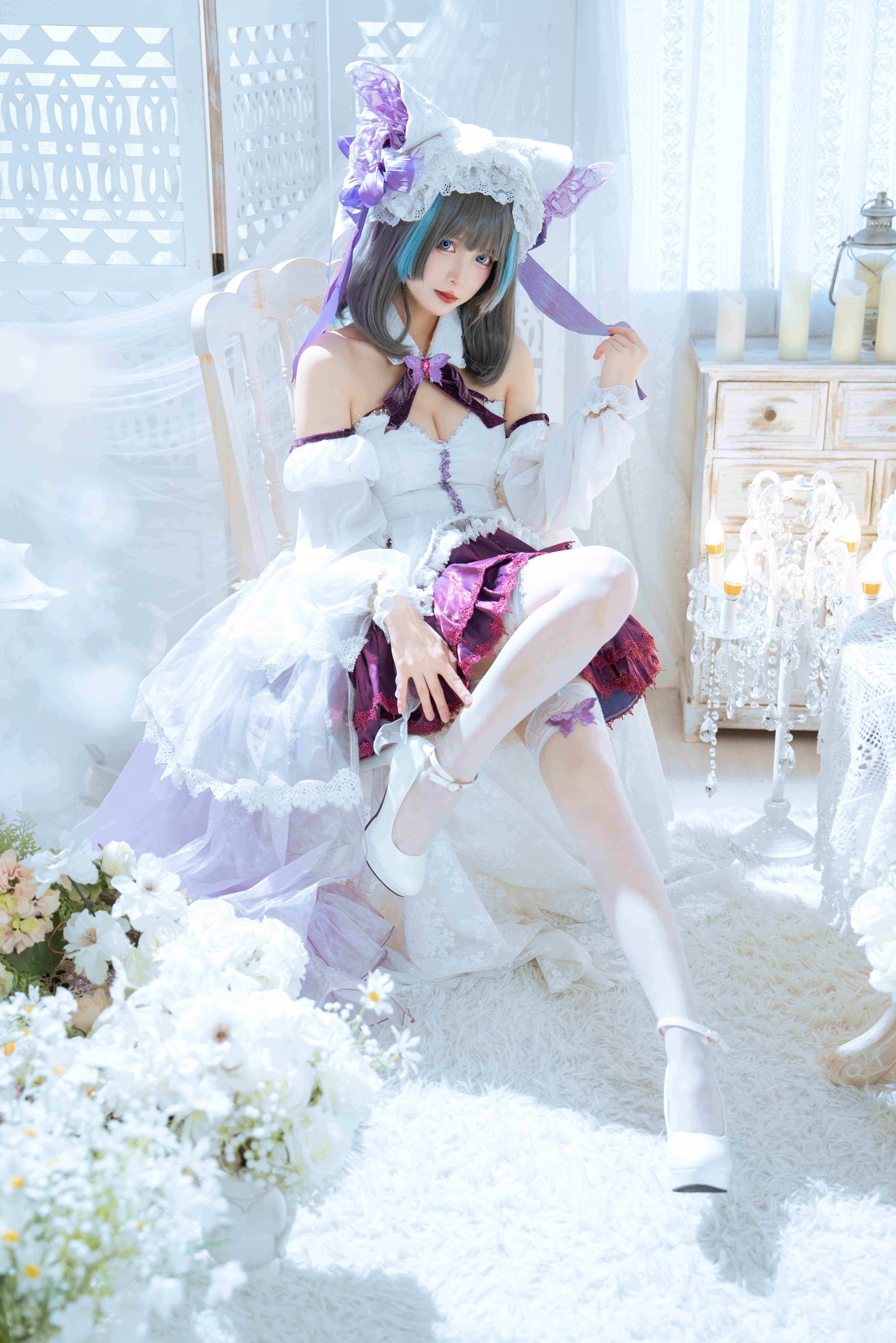 图片[8]-二次元COS分享[COSplay]亲爱的～柴郡穿紫色裙子也很好看吧-二次元COS分享次元吧