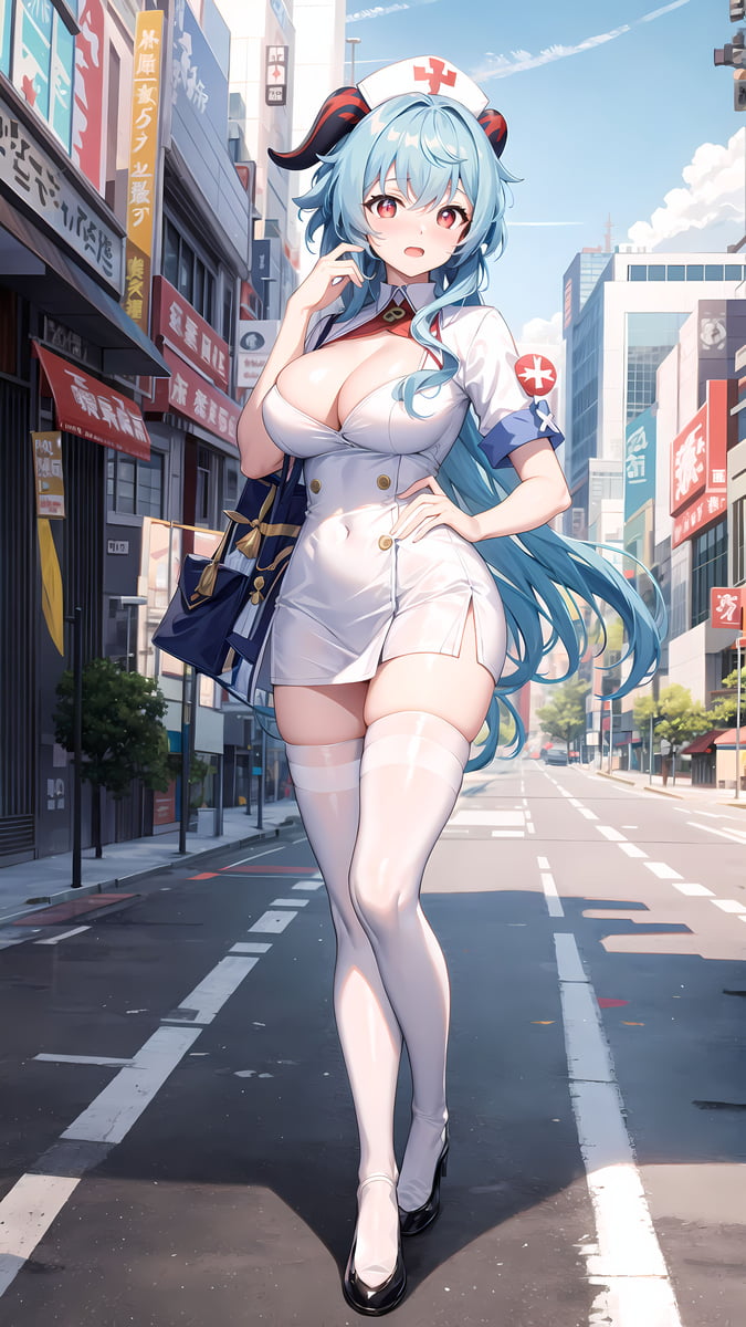 图片[5]-二次元COS分享原神 甘雨 白丝护士-二次元COS分享次元吧