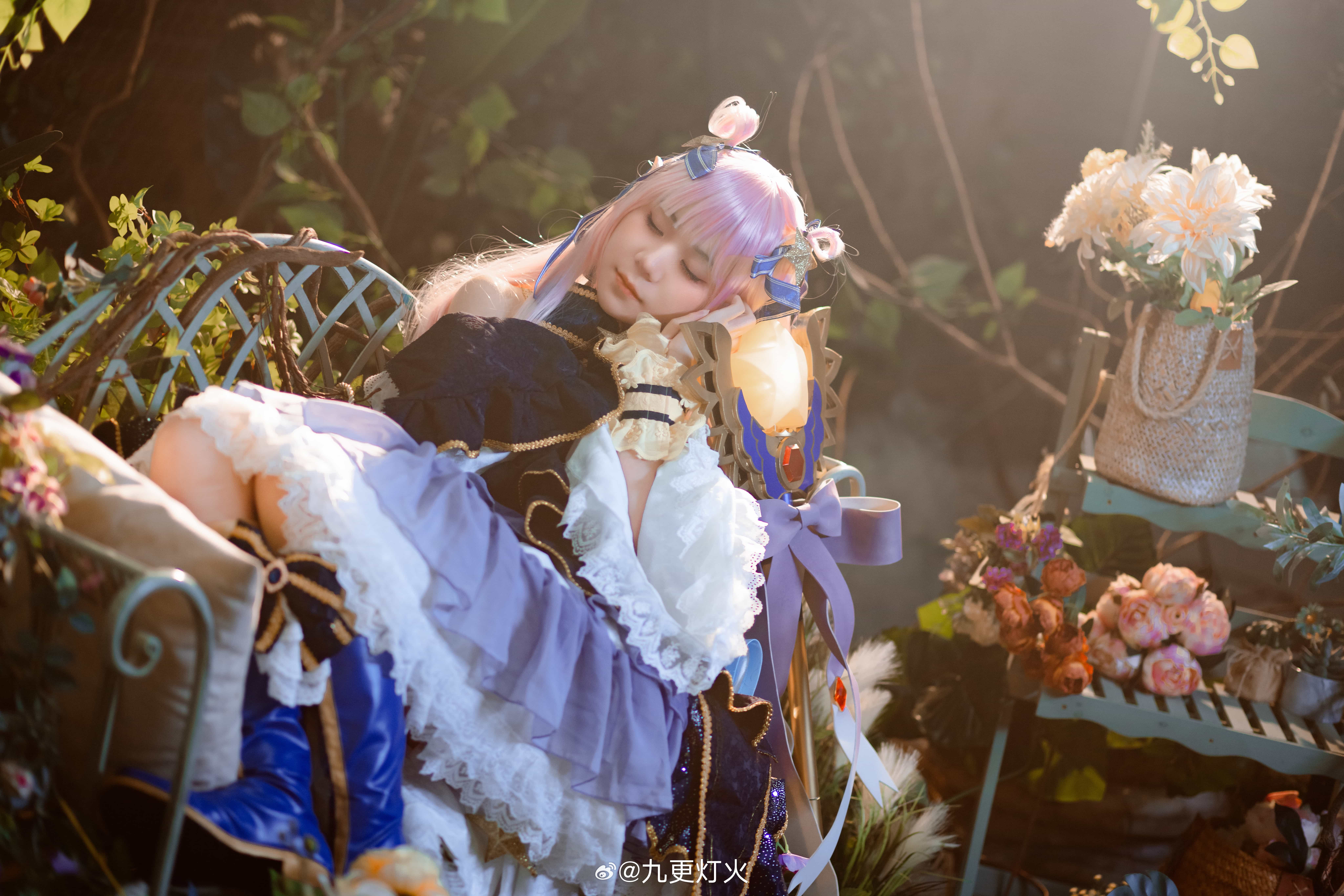 图片[5]-二次元COS分享[COSplay]每天三刀甜心刀，吃饱喝足睡饱饱-二次元COS分享次元吧