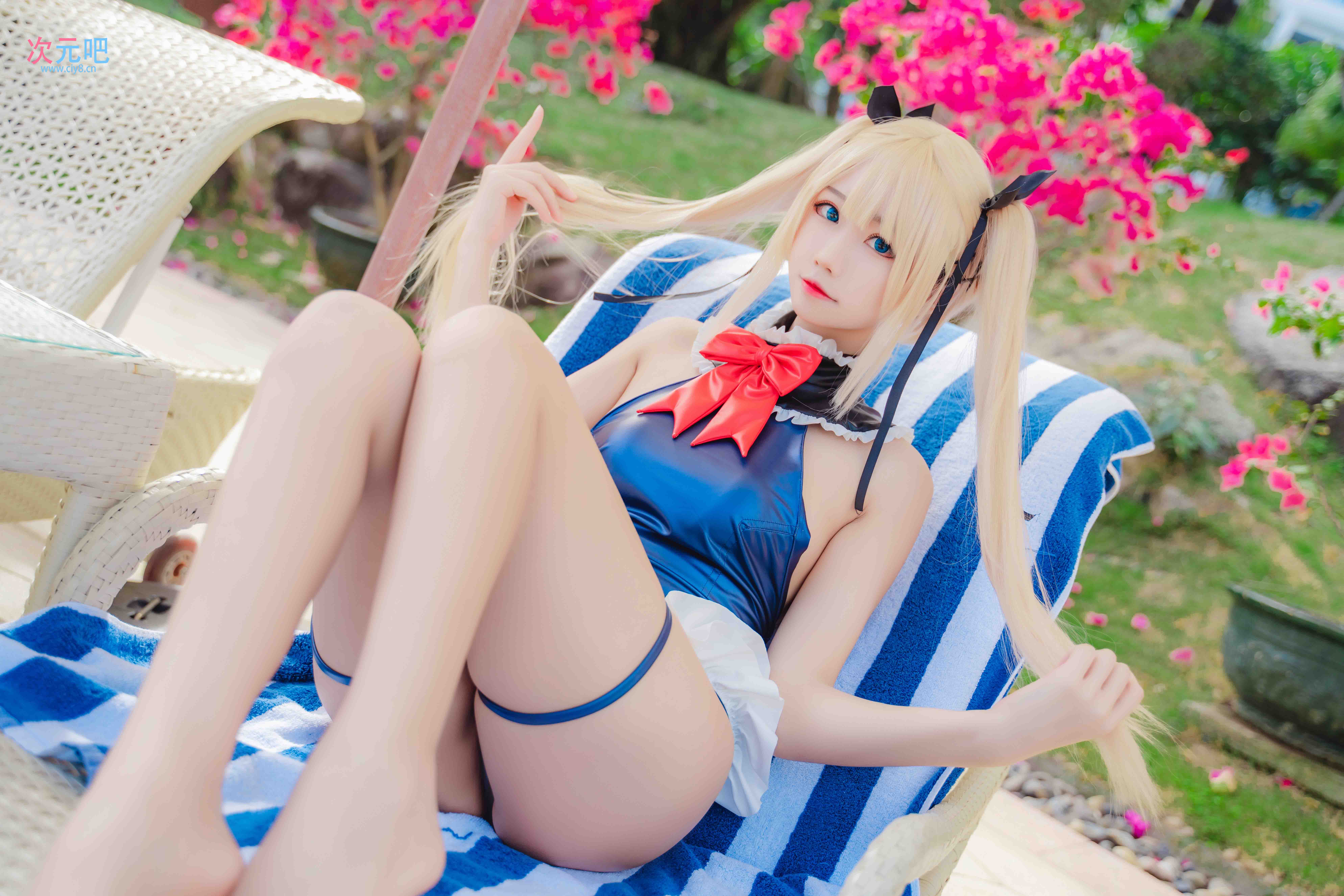 猫君君_MaoJun – 玛丽罗斯体操 泳装-二次元COS分享次元吧