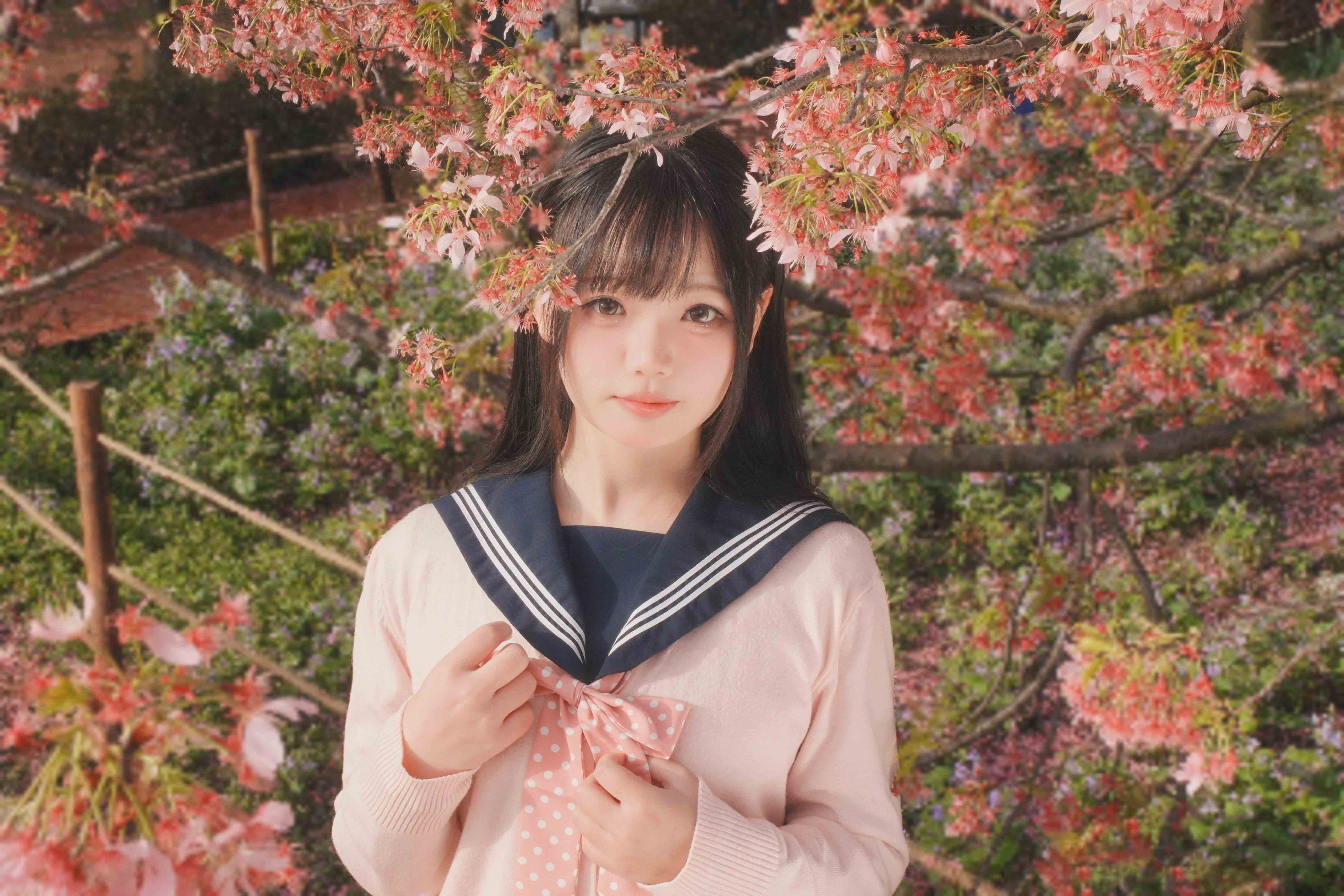 图片[4]-二次元COS分享[JK]风轻轻～我听见你声音🌸-二次元COS分享次元吧