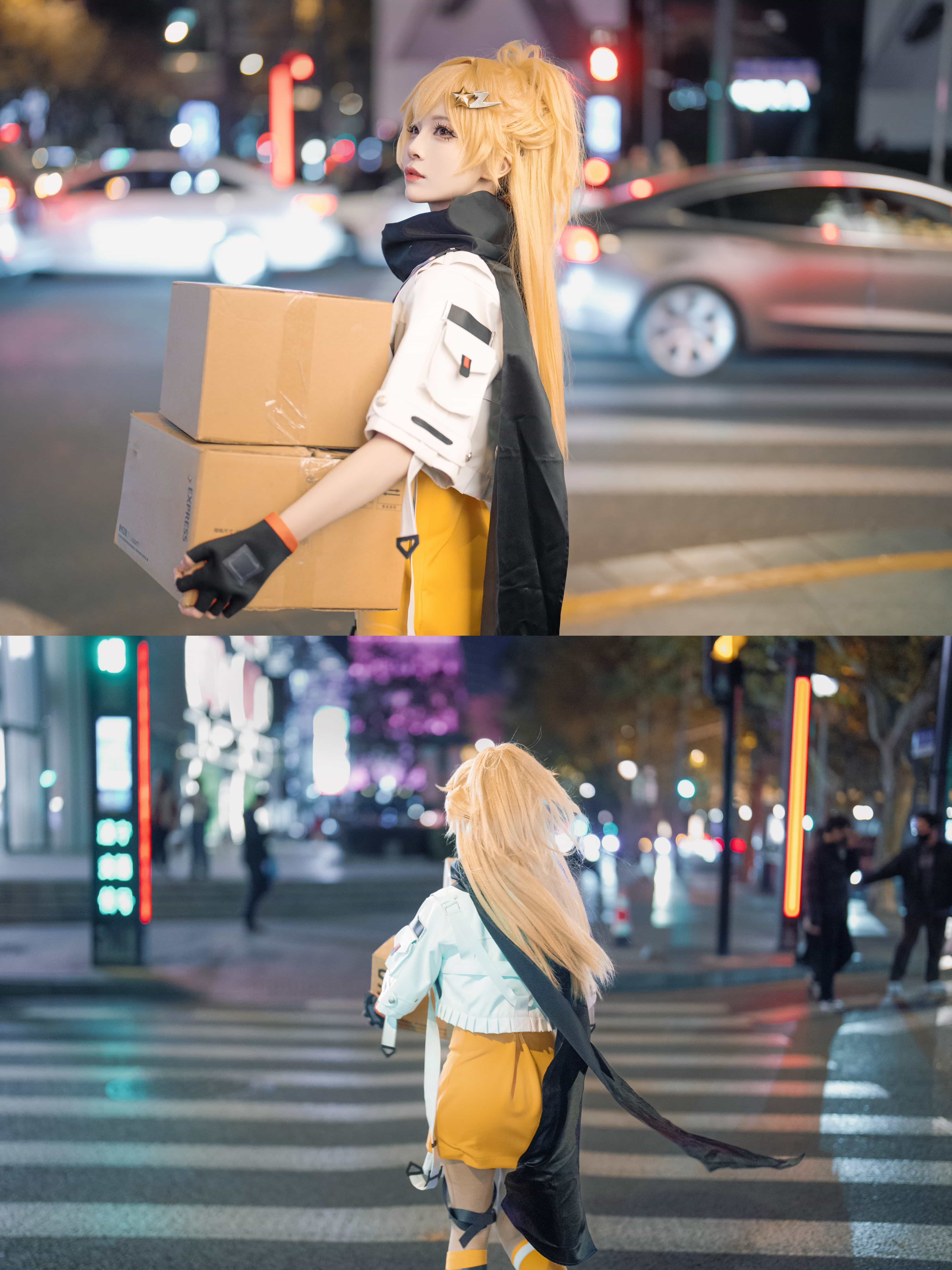 图片[4]-二次元COS分享[COSplay]快递员卡琳打工时间到！所有的货物都将准时送达（๑•̀ㅂ•́)و✧-二次元COS分享次元吧