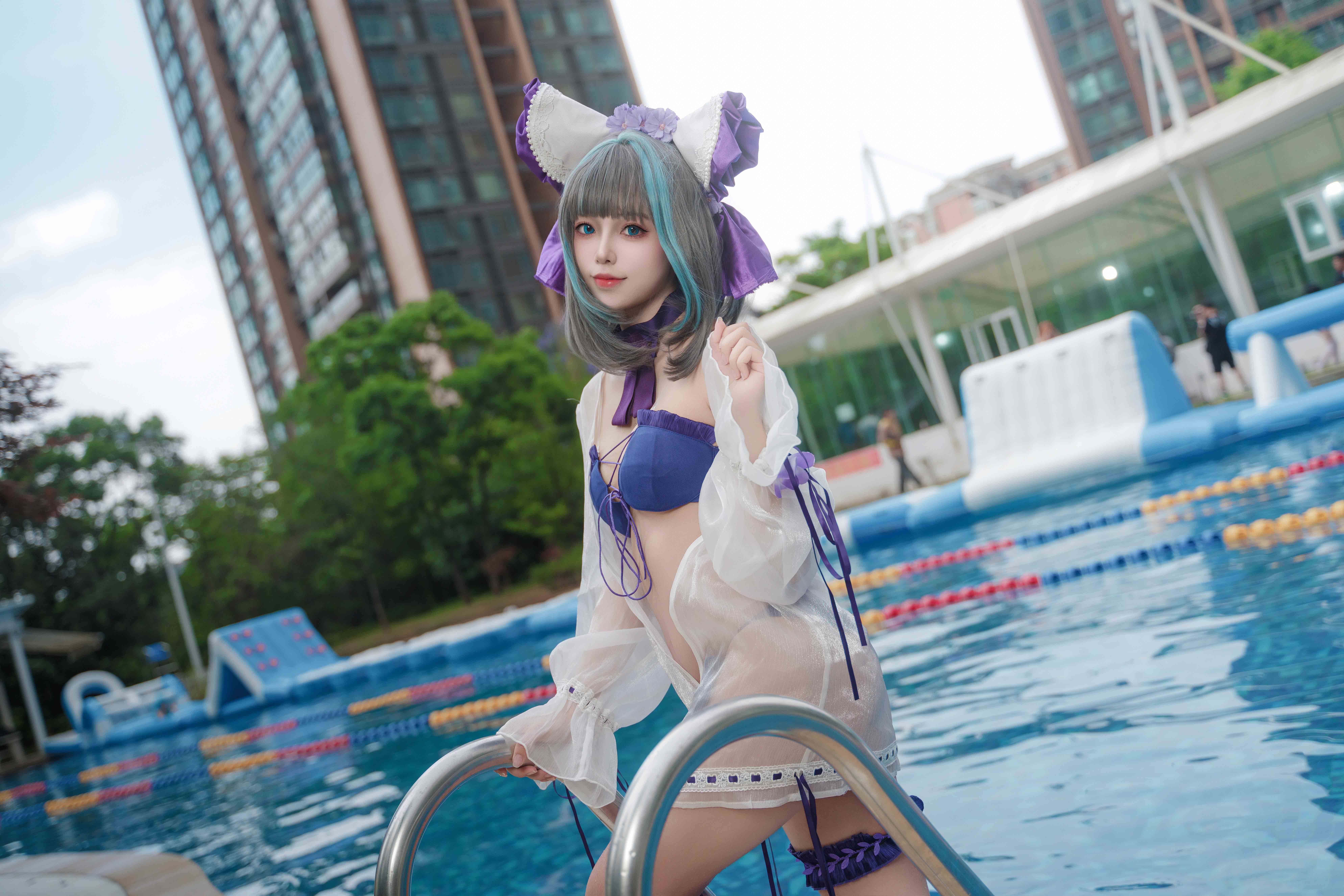 图片[1]-二次元COS分享[COSplay]柴郡猫猫，出击！-二次元COS分享次元吧