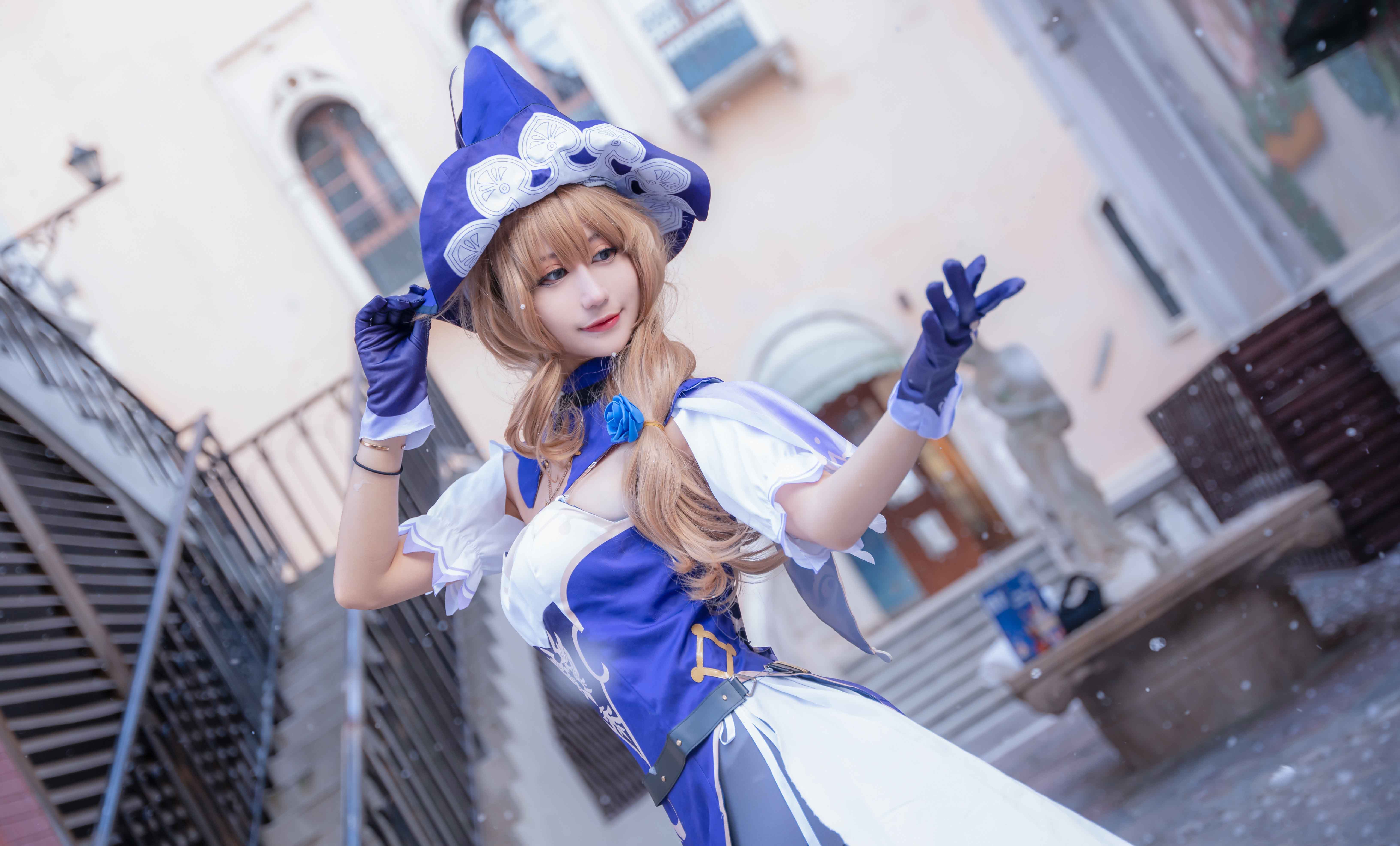 图片[2]-二次元COS分享[COSplay]原神丽莎 钟情于睡眠的知性魔女-二次元COS分享次元吧