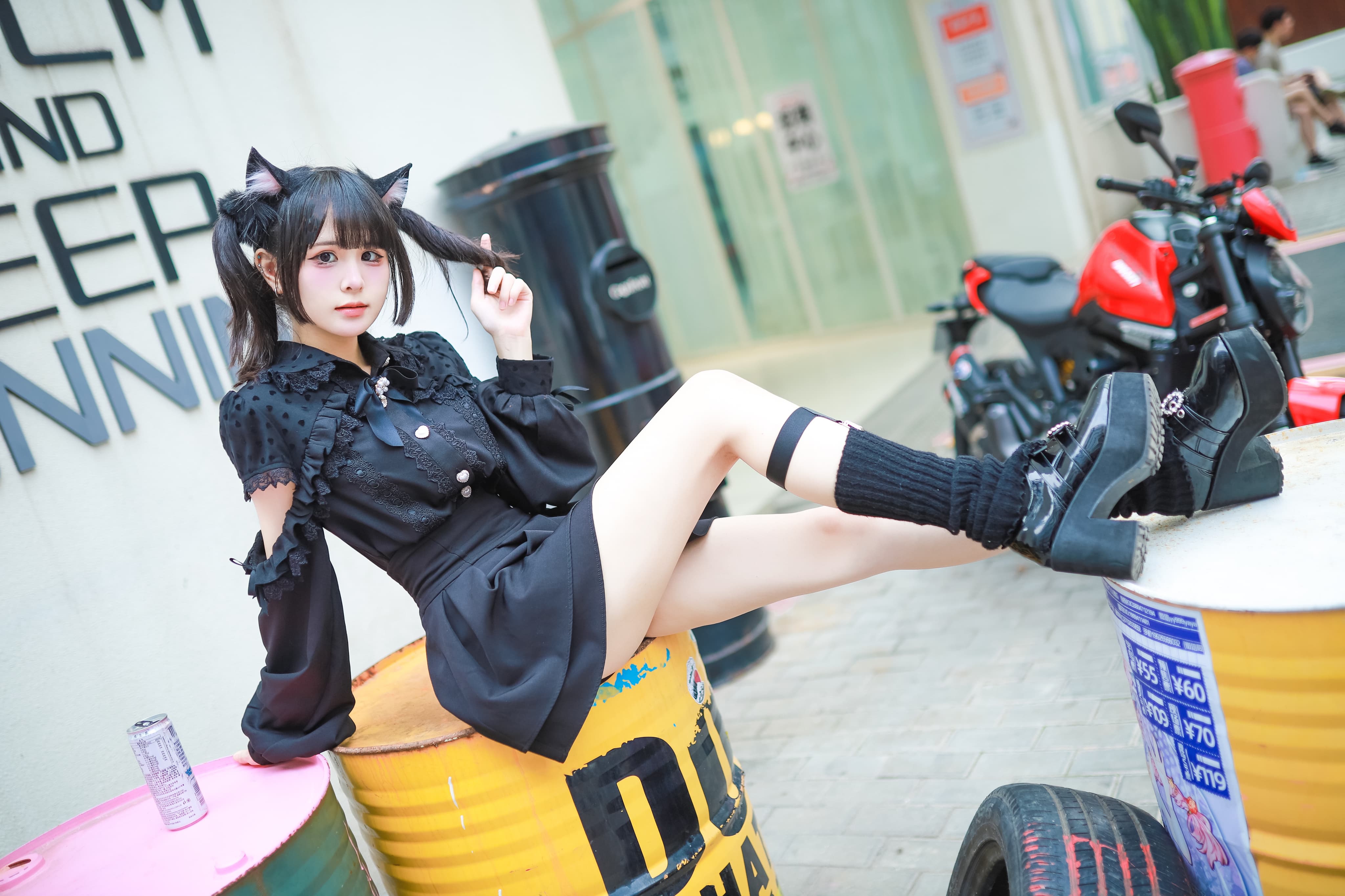 [COSplay]吃可爱的喵娘-二次元COS分享次元吧