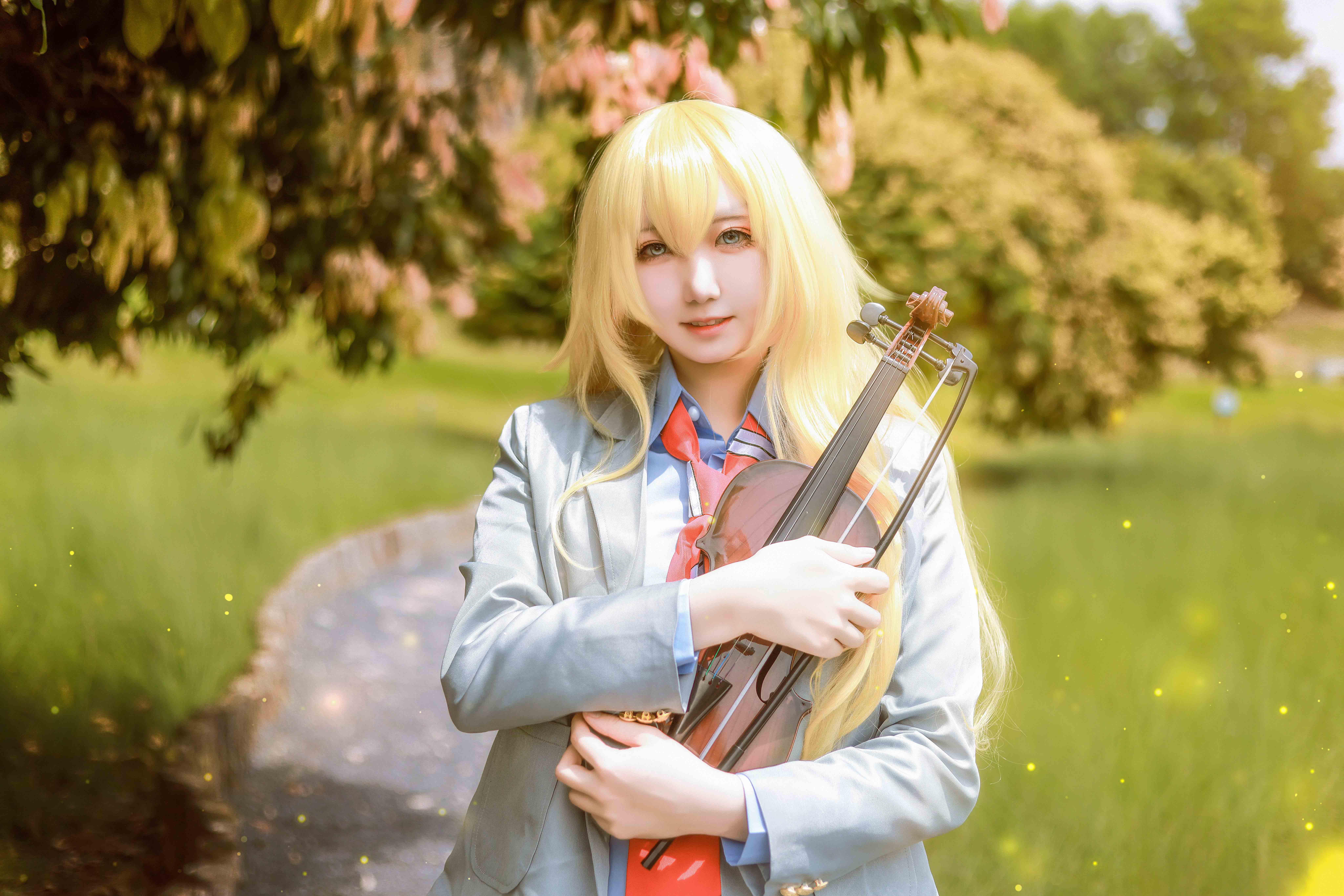 图片[2]-二次元COS分享[COSplay]四月是你的谎言  宫园熏-二次元COS分享次元吧