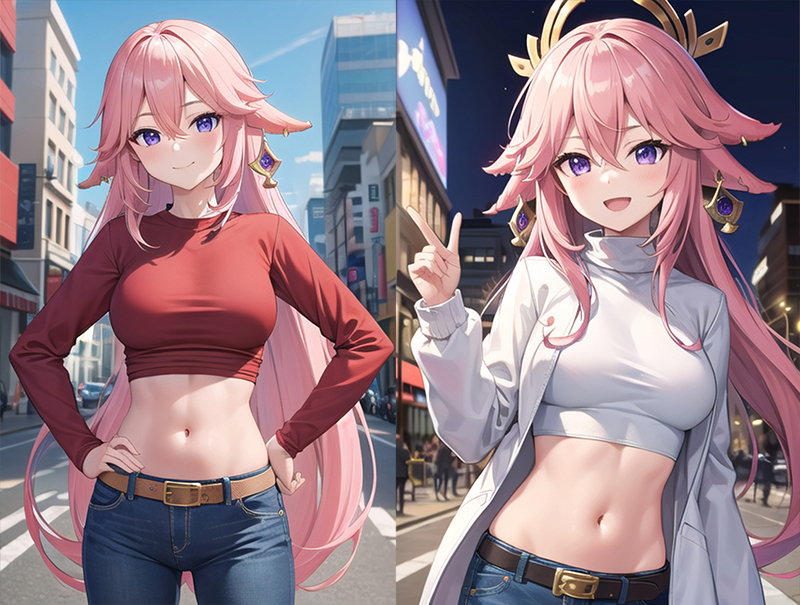 原神 八重神子-二次元COS分享次元吧