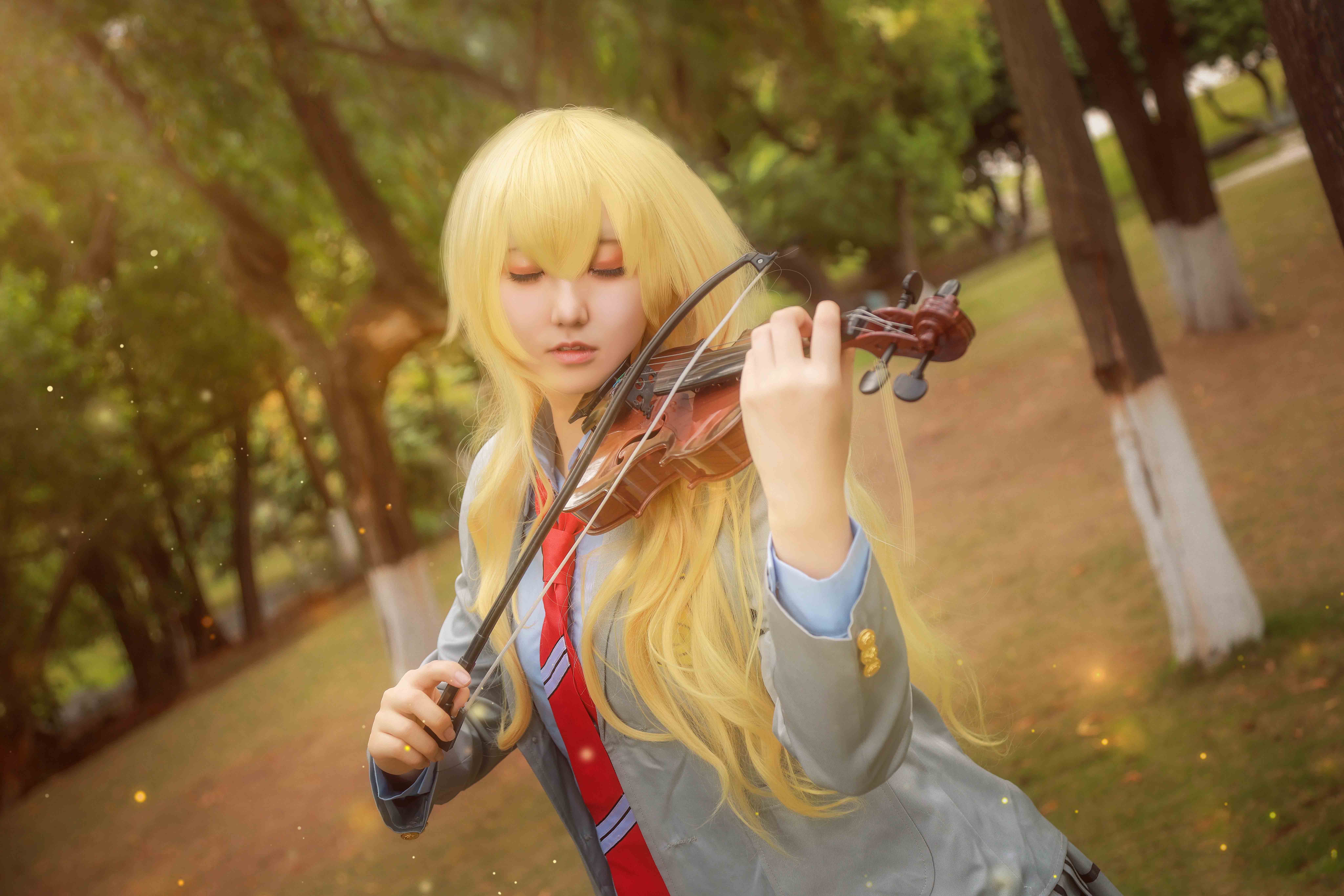 图片[1]-二次元COS分享[COSplay]四月是你的谎言  宫园熏-二次元COS分享次元吧