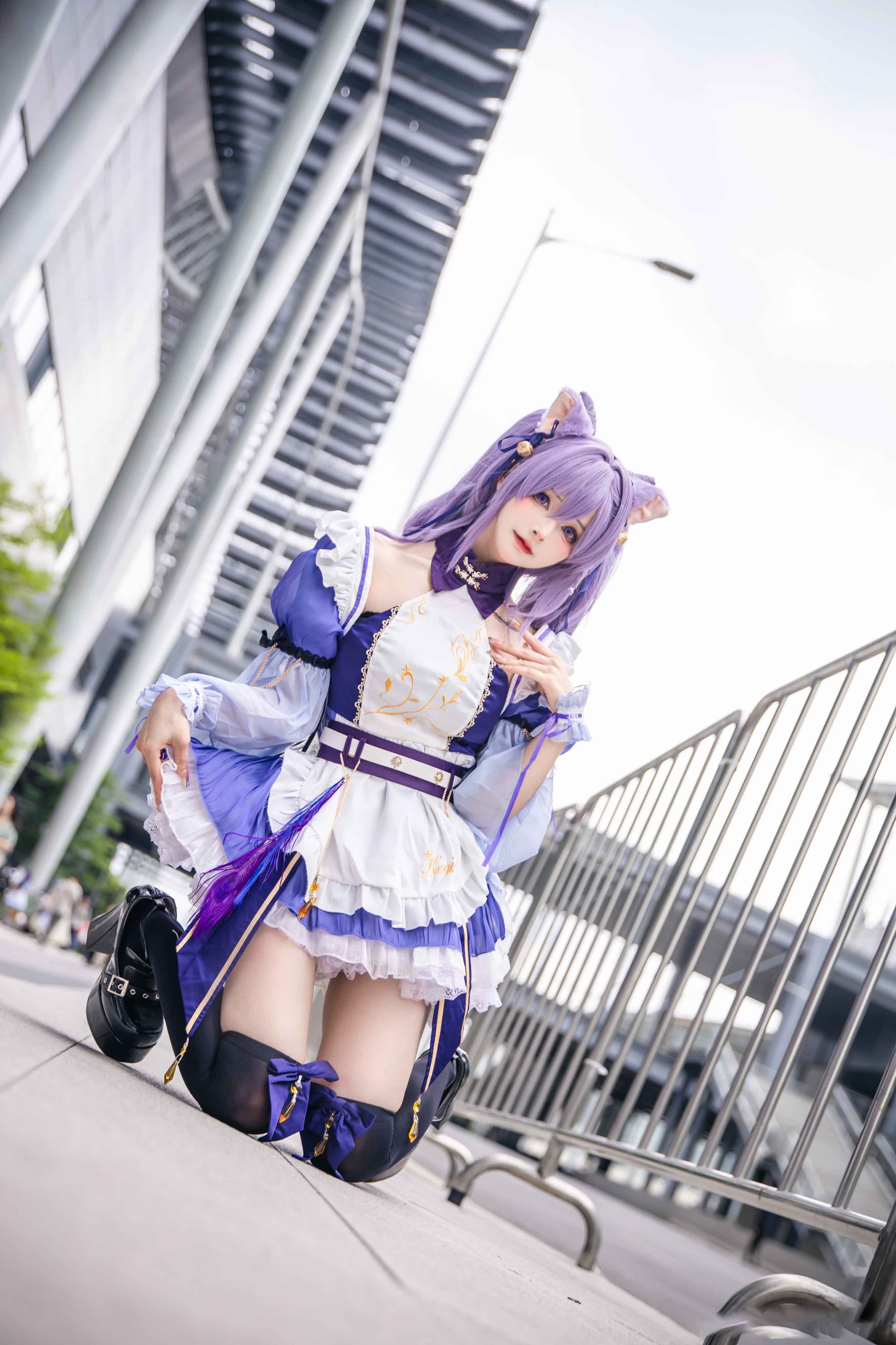 图片[6]-二次元COS分享[COSplay]原神 刻晴 女仆-二次元COS分享次元吧