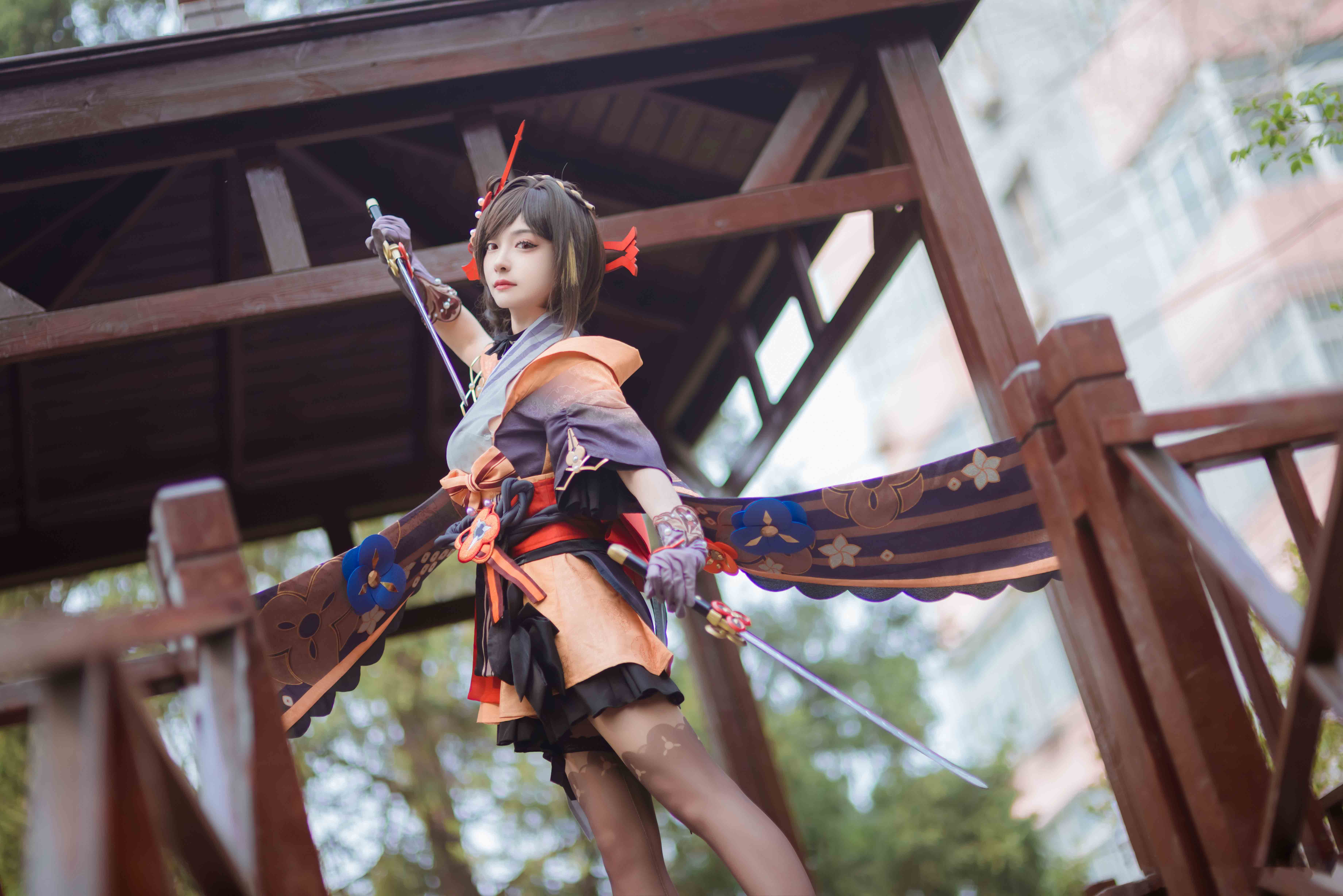 图片[1]-二次元COS分享[COSplay]我从不靠笑容吸引顾客，靠的是实力。-二次元COS分享次元吧