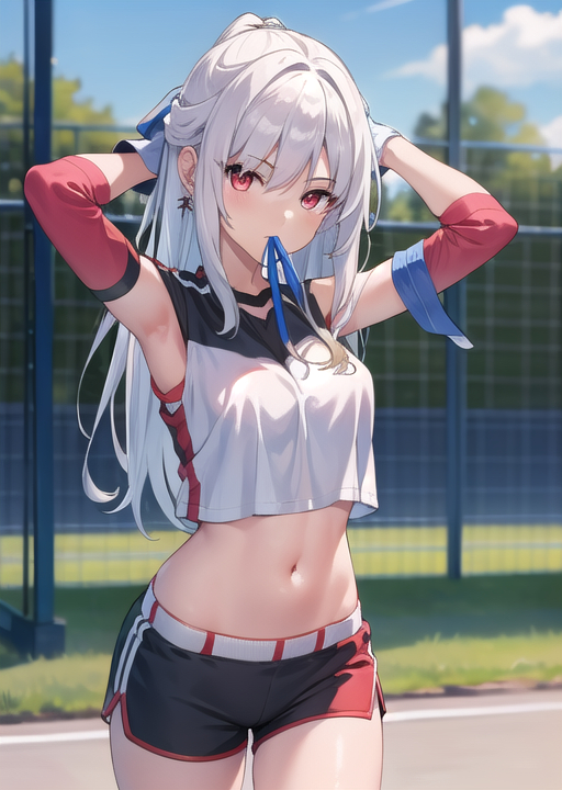 图片[1]-二次元COS分享崩坏星穹铁道  镜流  运动装-二次元COS分享次元吧