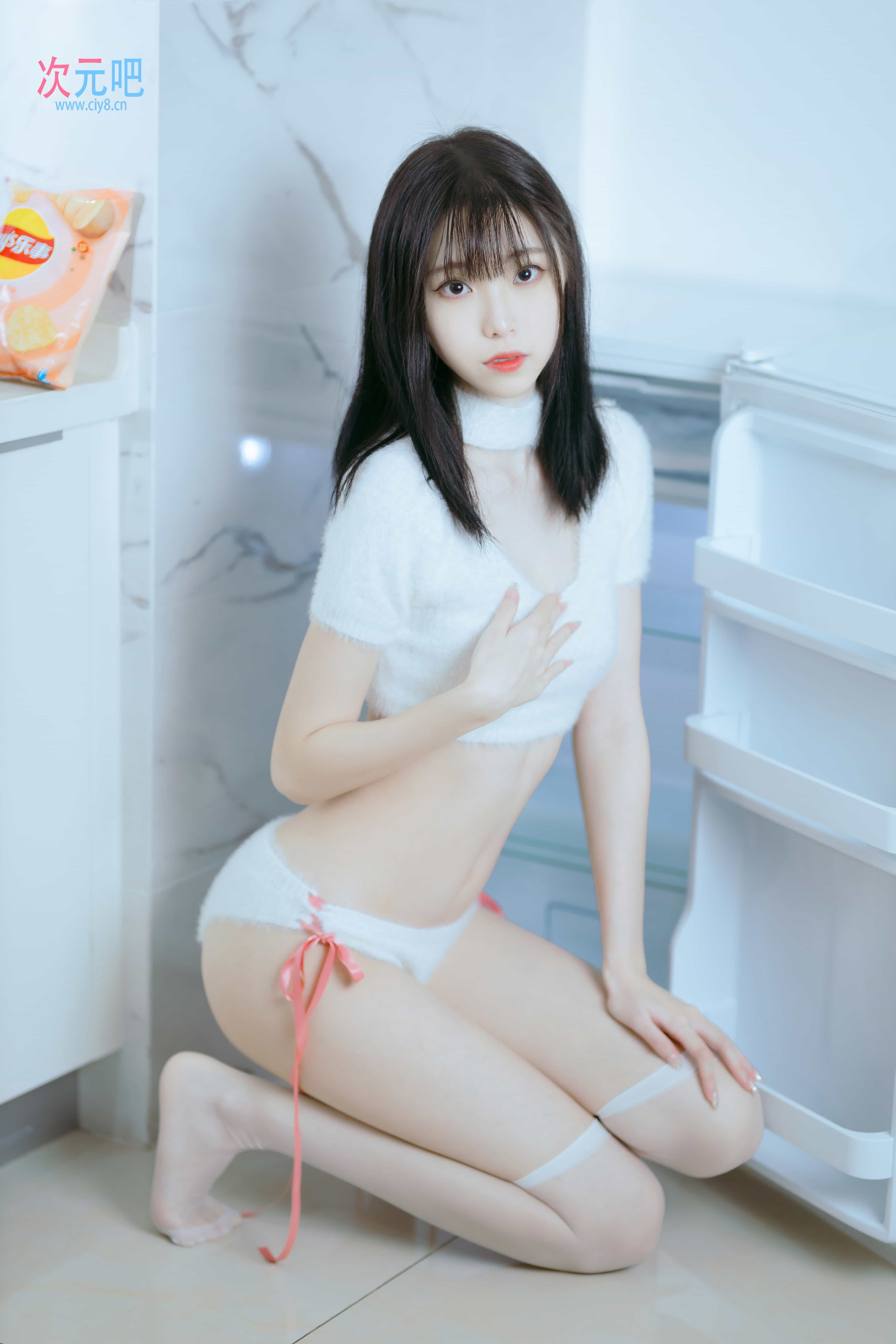 图片[1]-二次元COS分享许岚LAN – 纯欲毛衣-二次元COS分享次元吧