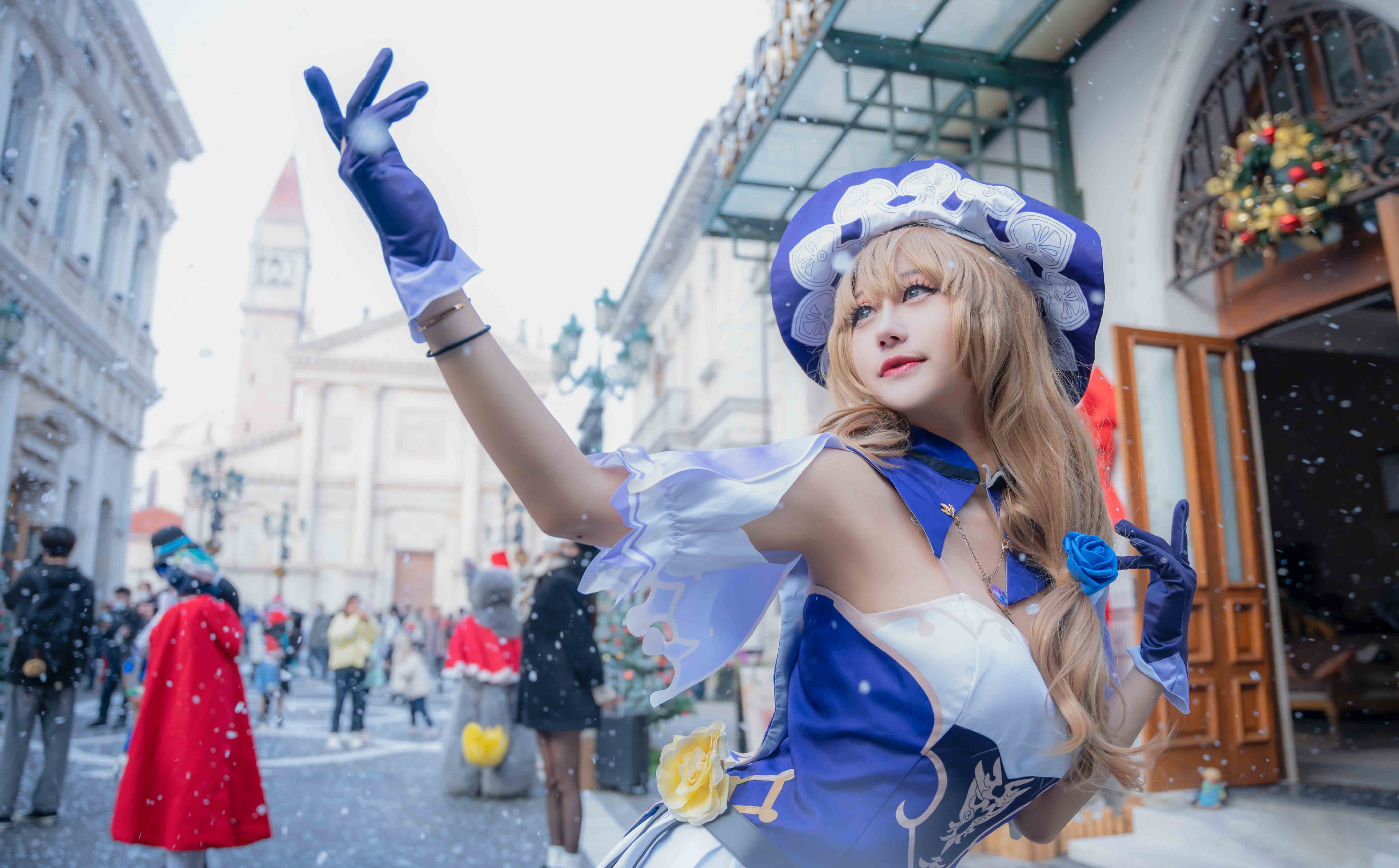 图片[5]-二次元COS分享[COSplay]原神丽莎 钟情于睡眠的知性魔女-二次元COS分享次元吧