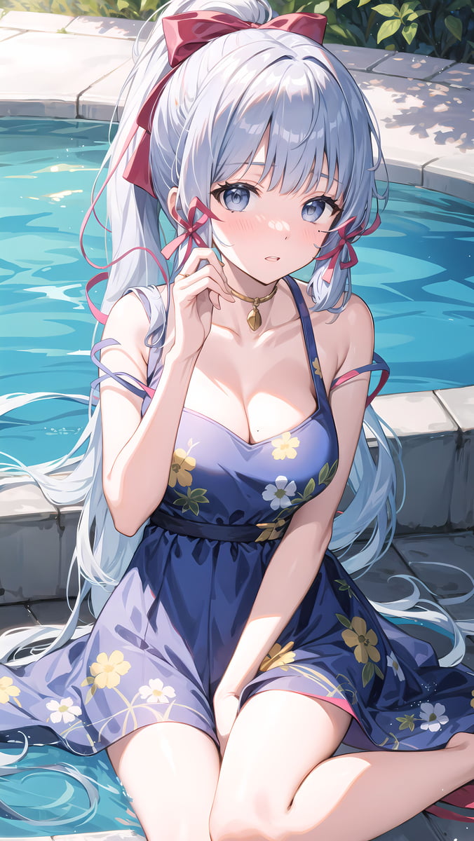 图片[2]-二次元COS分享原神 神里凌华 泳衣-二次元COS分享次元吧