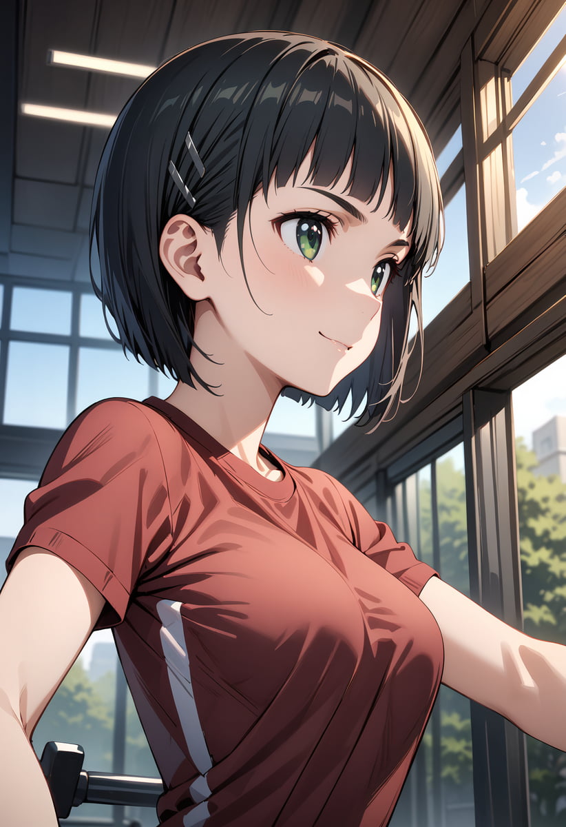 图片[1]-二次元COS分享刀剑神域 桐谷直叶 运动内衣-二次元COS分享次元吧