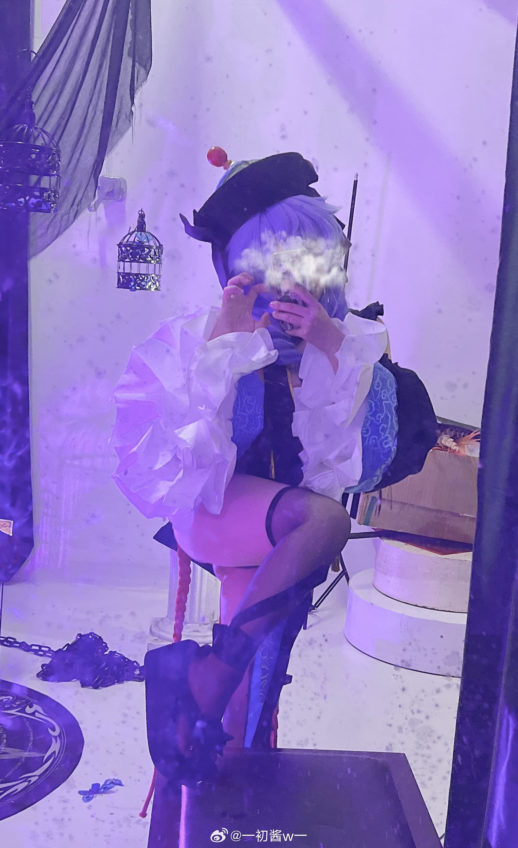 图片[1]-二次元COS分享[COSplay]甘雨牌小僵尸出没！⚠️注意！-二次元COS分享次元吧