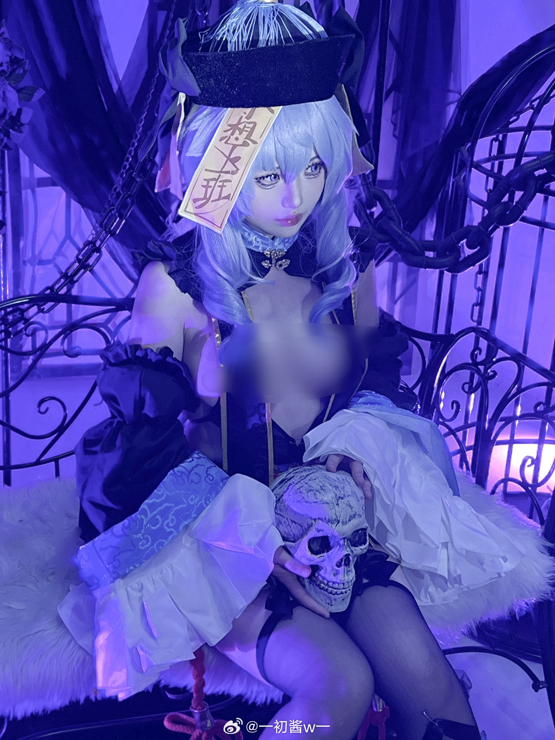 图片[2]-二次元COS分享[COSplay]甘雨牌小僵尸出没！⚠️注意！-二次元COS分享次元吧