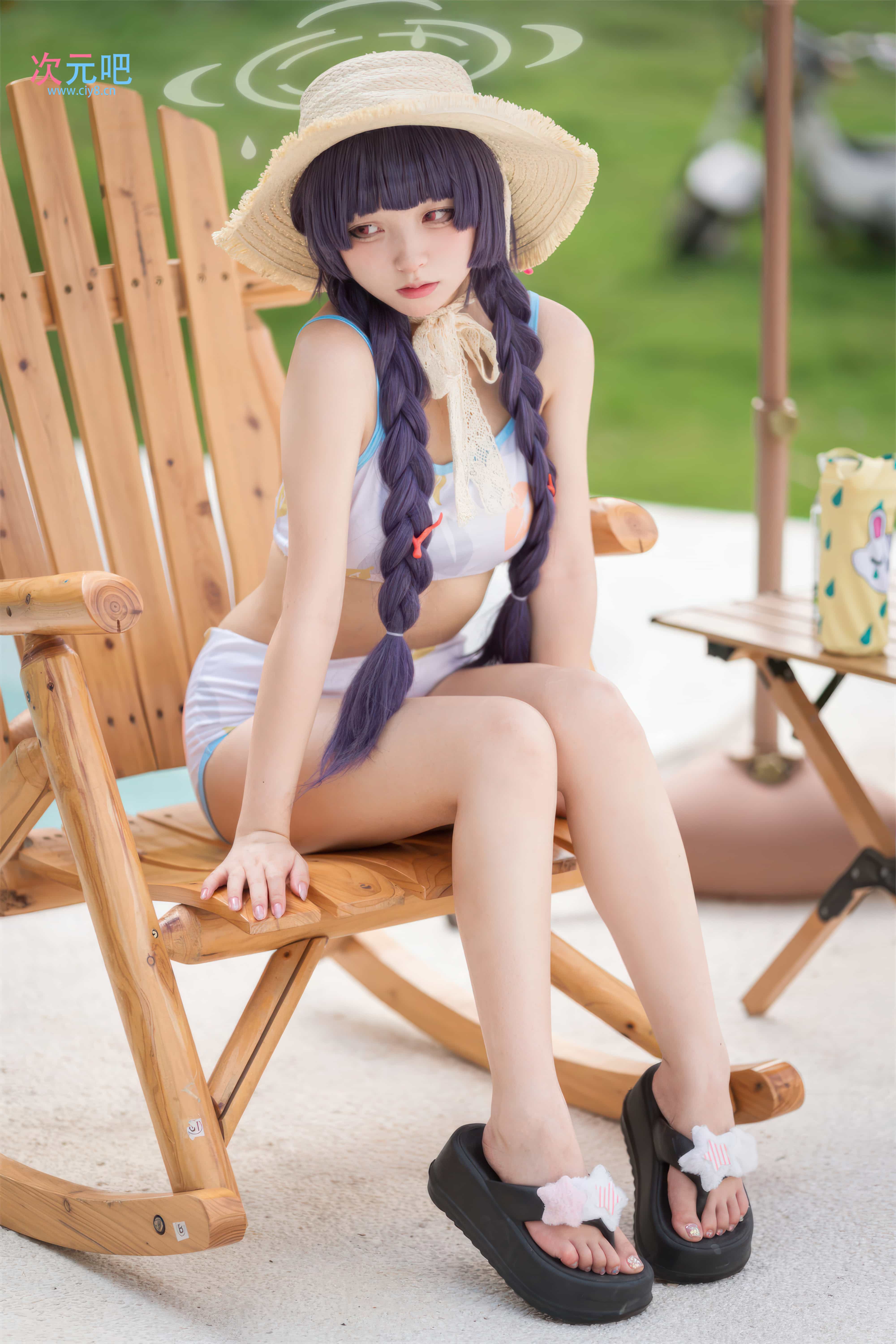 图片[3]-二次元COS分享花铃 – 碧蓝档案 美游泳装-二次元COS分享次元吧