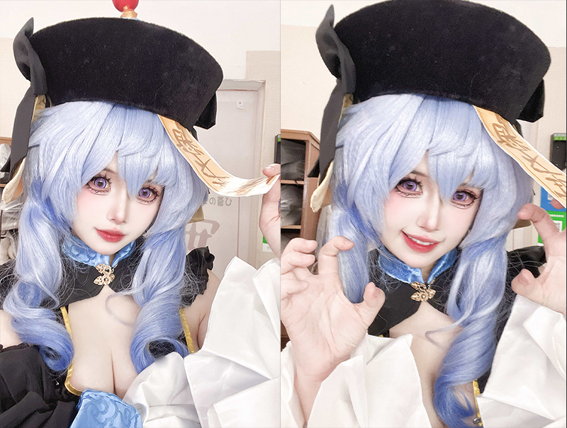 [COSplay]甘雨牌小僵尸出没！⚠️注意！-二次元COS分享次元吧