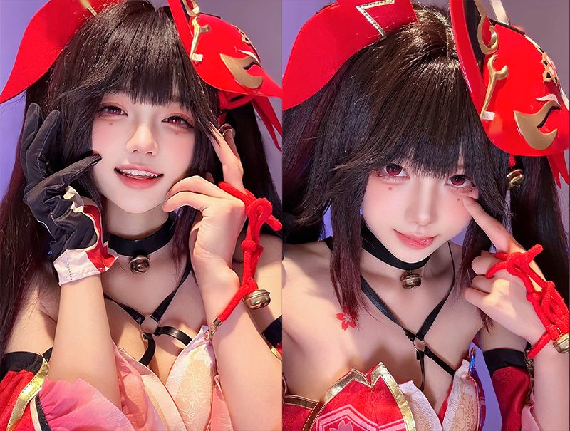 [COSplay]笨人和花火精神状态相似度100%-二次元COS分享次元吧